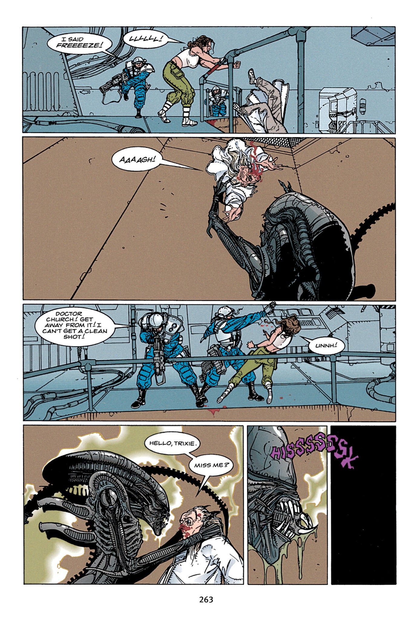 Read online Aliens Omnibus comic -  Issue # TPB 3 - 264