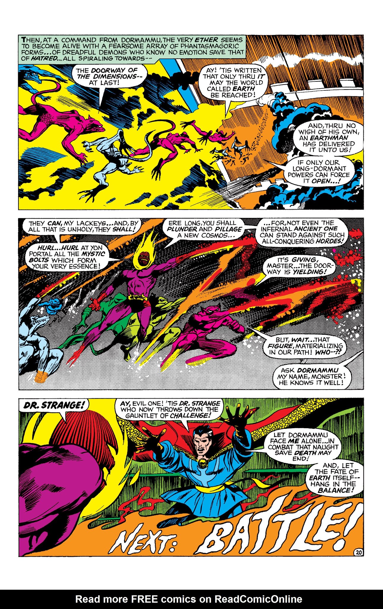 Read online Marvel Masterworks: Doctor Strange comic -  Issue # TPB 3 (Part 1) - 89