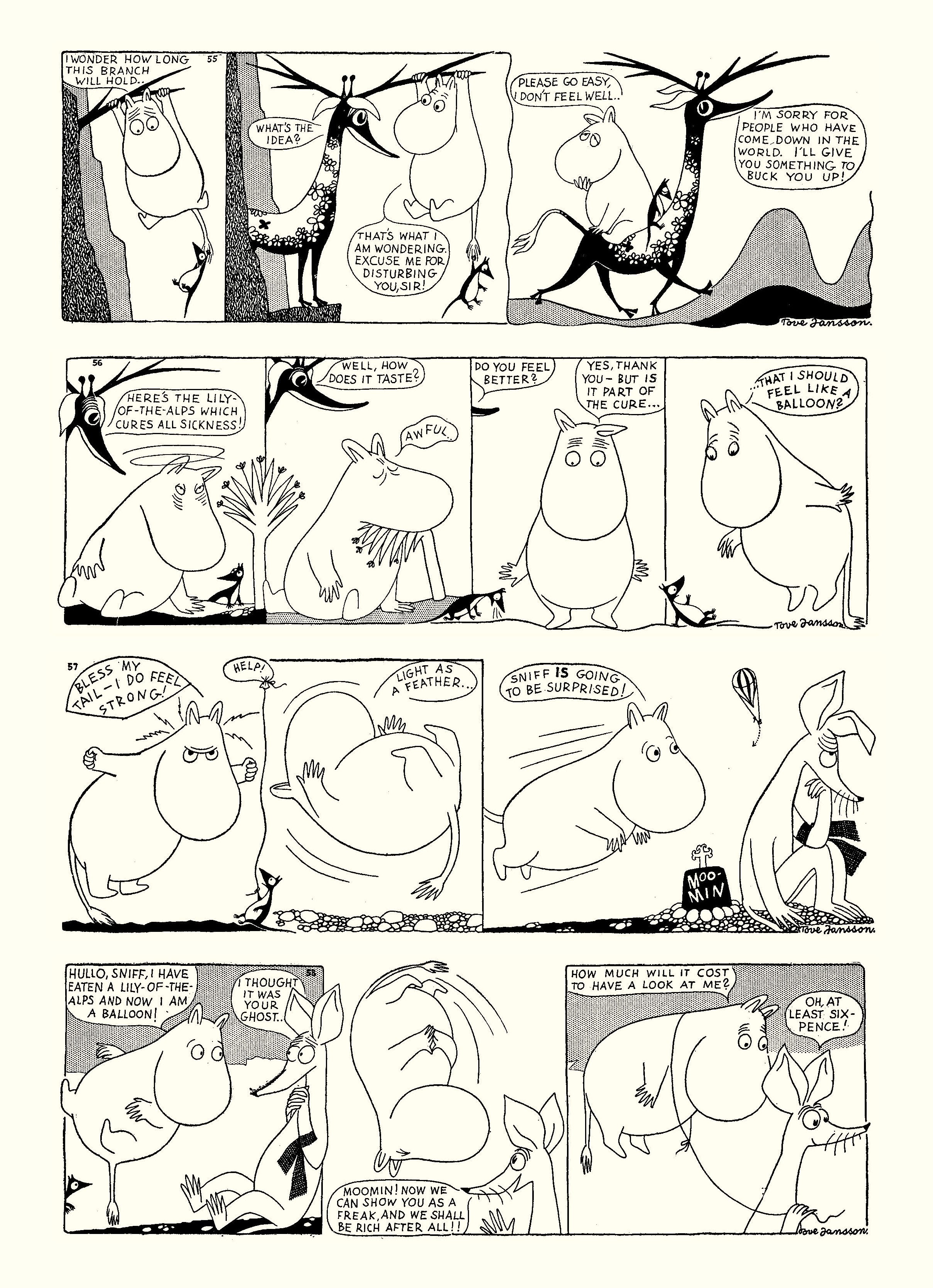 Read online Moomin: The Complete Tove Jansson Comic Strip comic -  Issue # TPB 1 - 20
