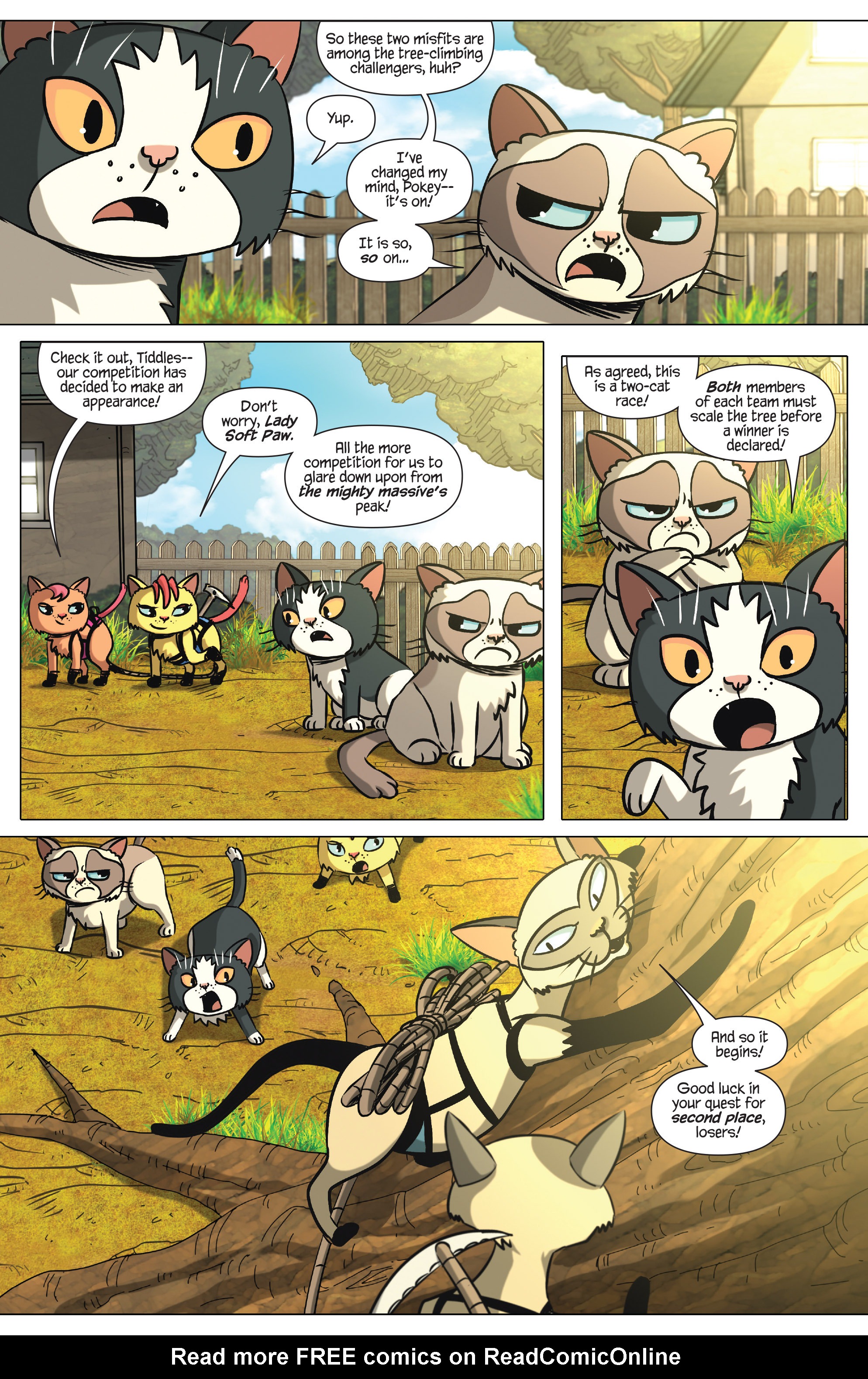 Read online Grumpy Cat & Pokey comic -  Issue #1 - 13