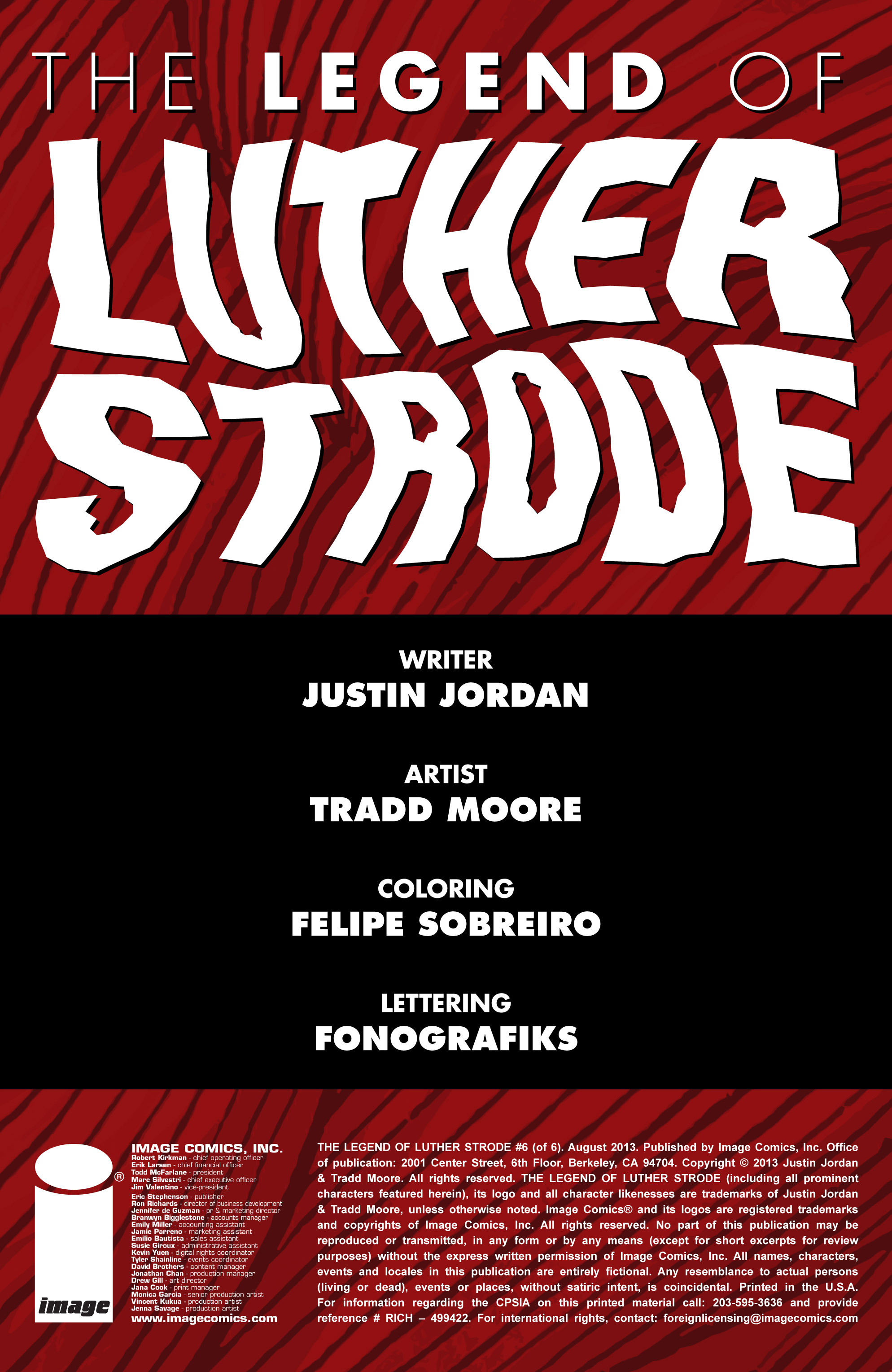 Read online The Legend of Luther Strode comic -  Issue #6 - 2
