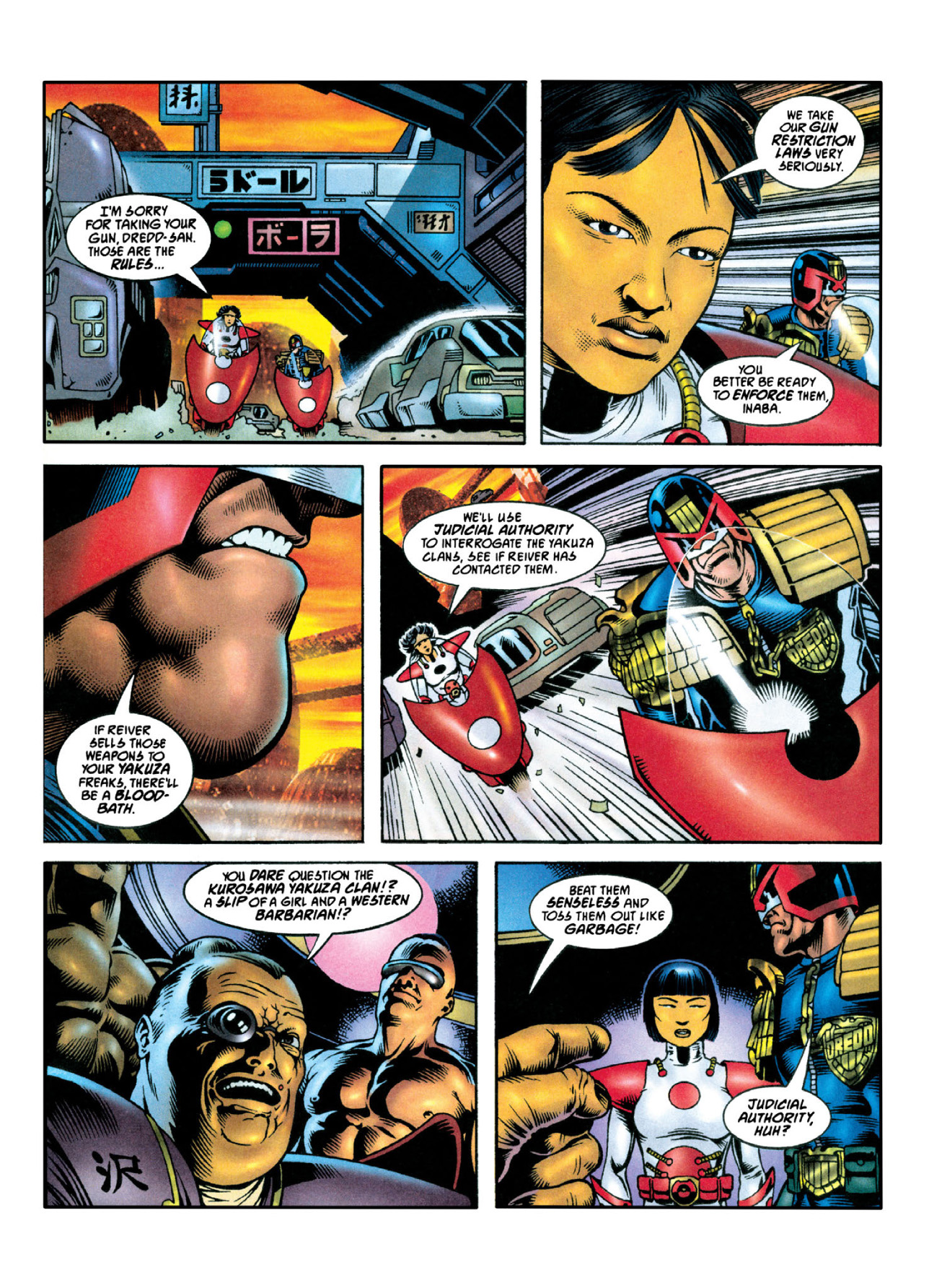 Read online Judge Dredd: The Complete Case Files comic -  Issue # TPB 26 - 289