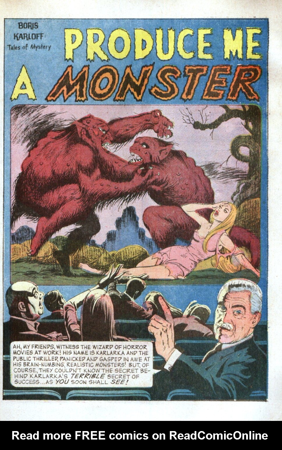 Read online Boris Karloff Tales of Mystery comic -  Issue #30 - 21