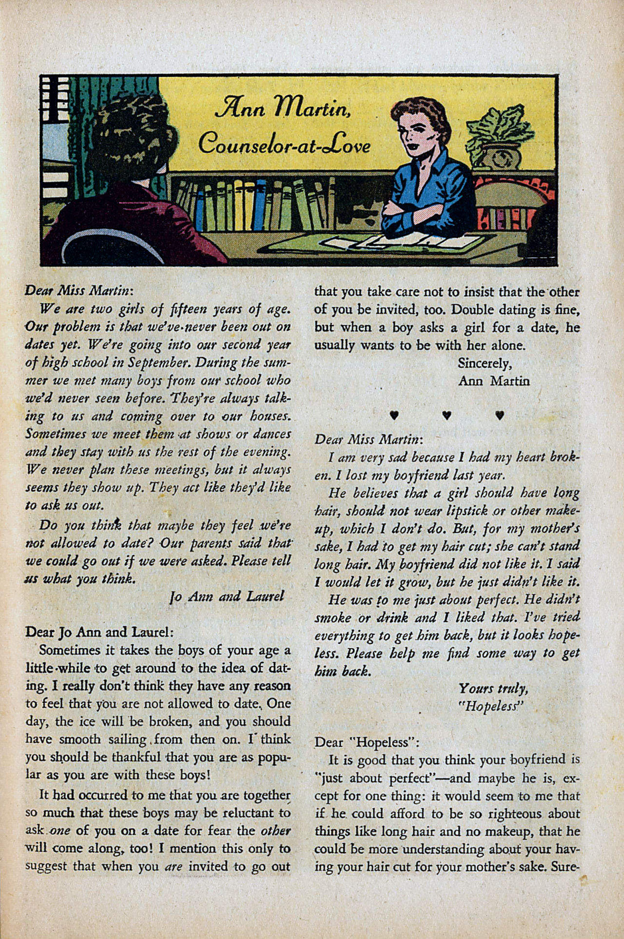 Read online Secret Hearts comic -  Issue #80 - 25