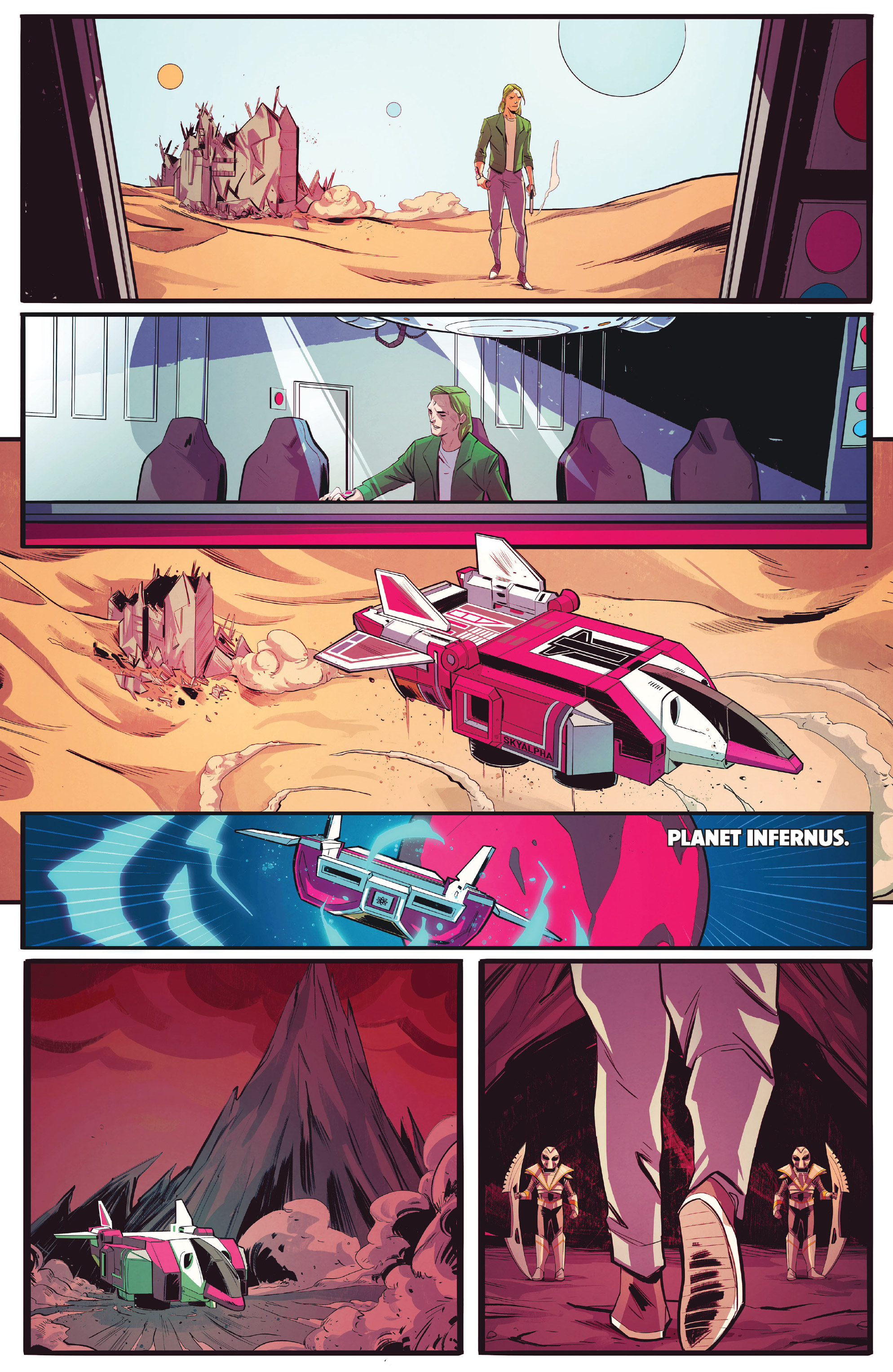 Read online Saban's Power Rangers: The Psycho Path comic -  Issue # TPB - 103
