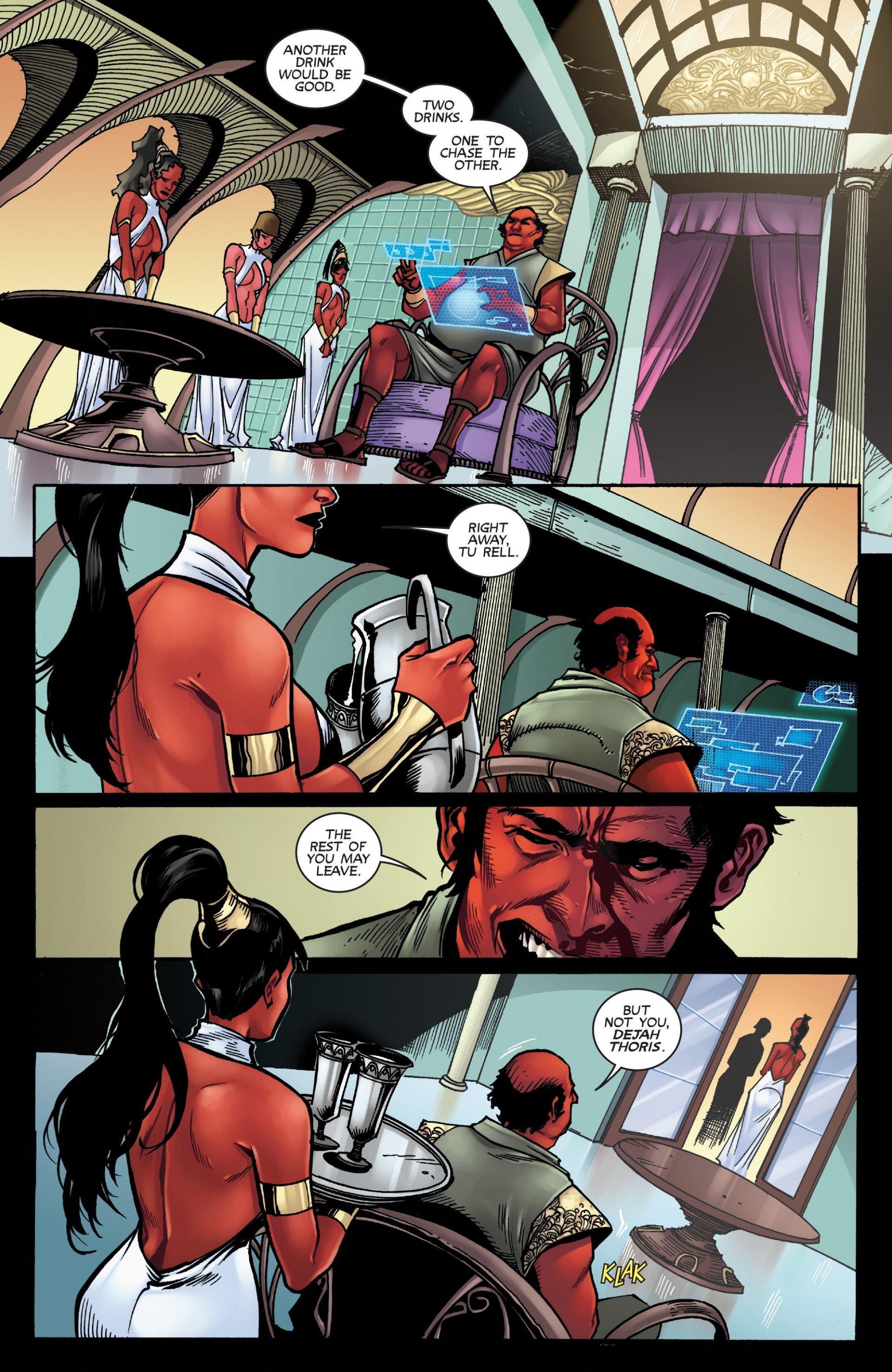 Read online Dejah of Mars comic -  Issue #1 - 4