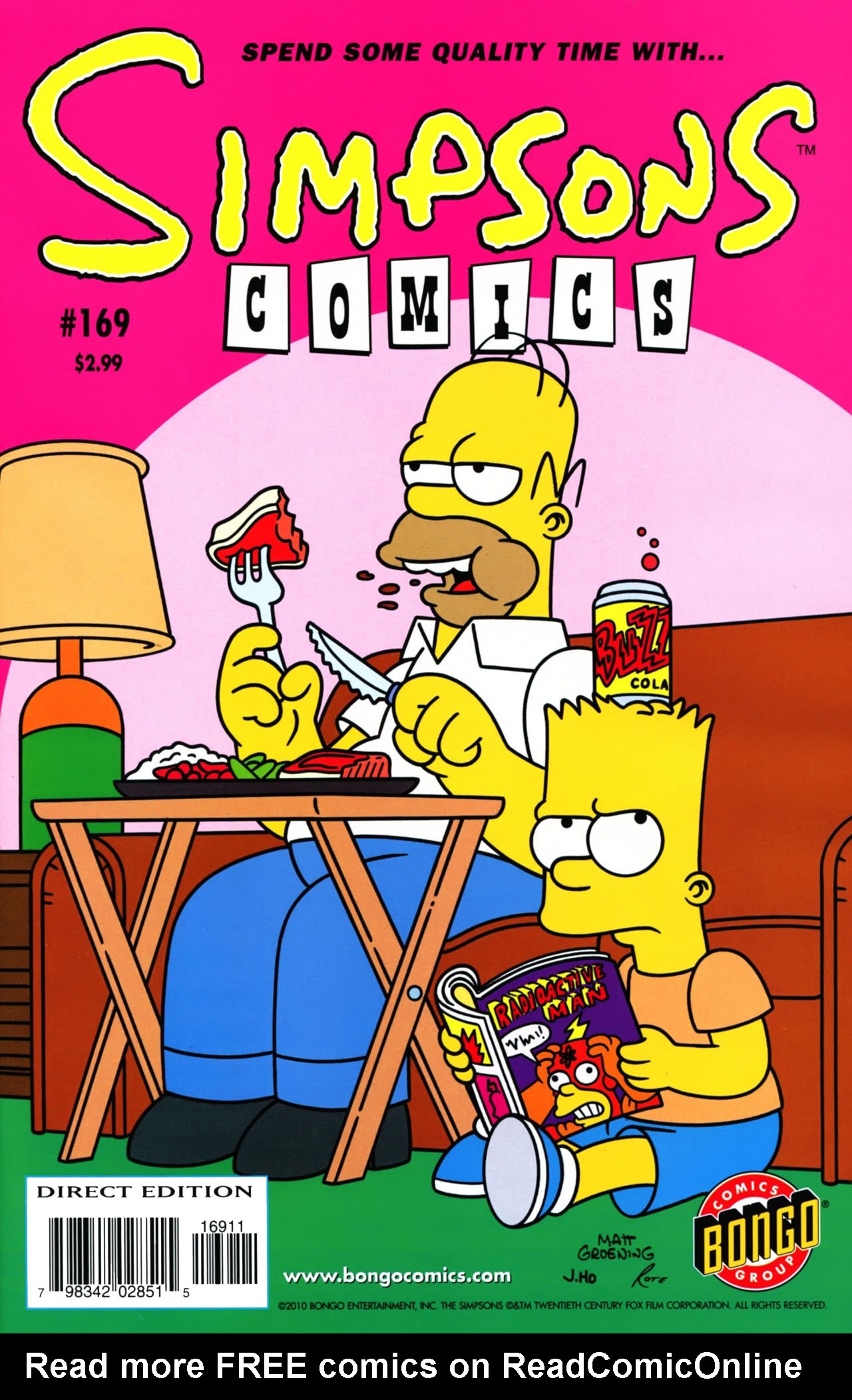 Read online Simpsons Comics comic -  Issue #169 - 1