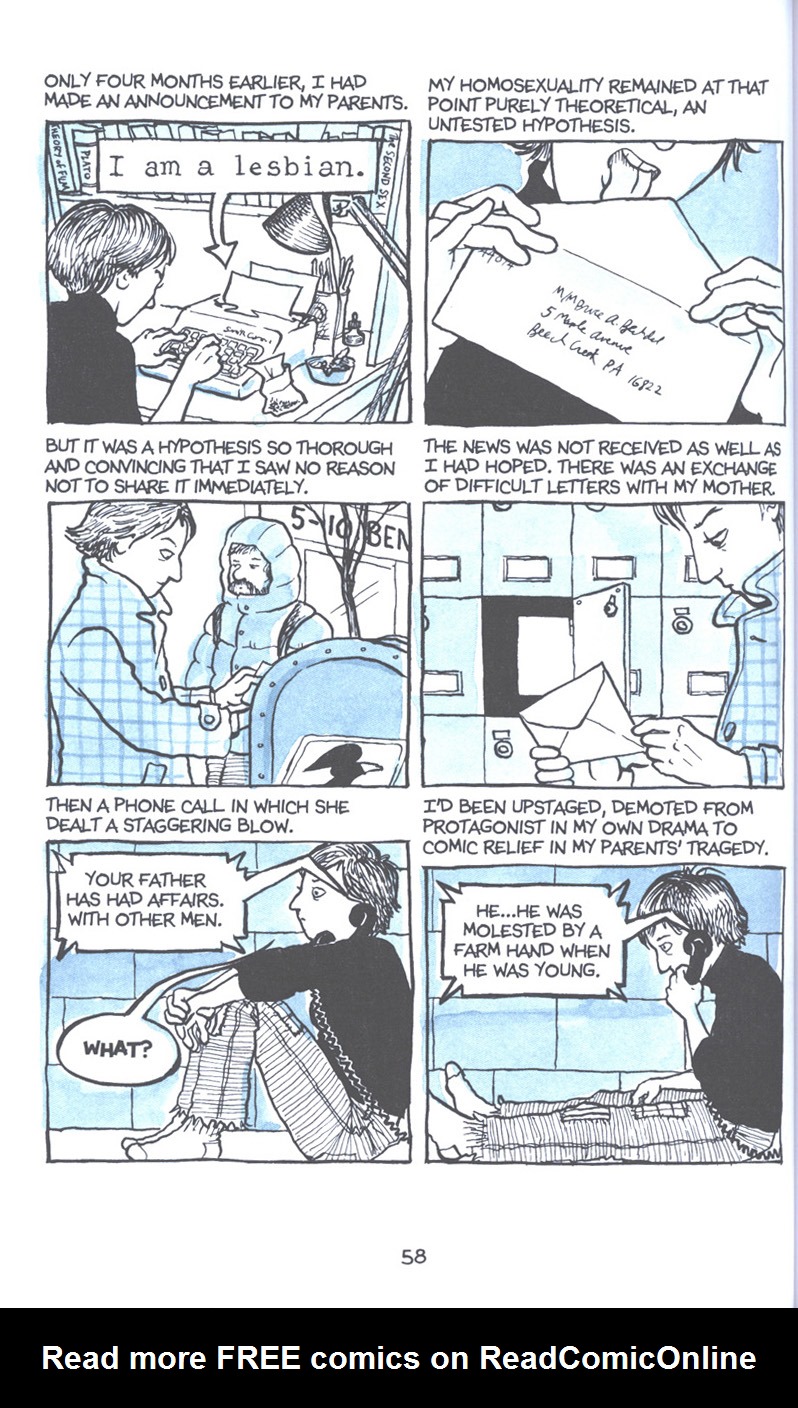 Read online Fun Home: A Family Tragicomic comic -  Issue # TPB - 65
