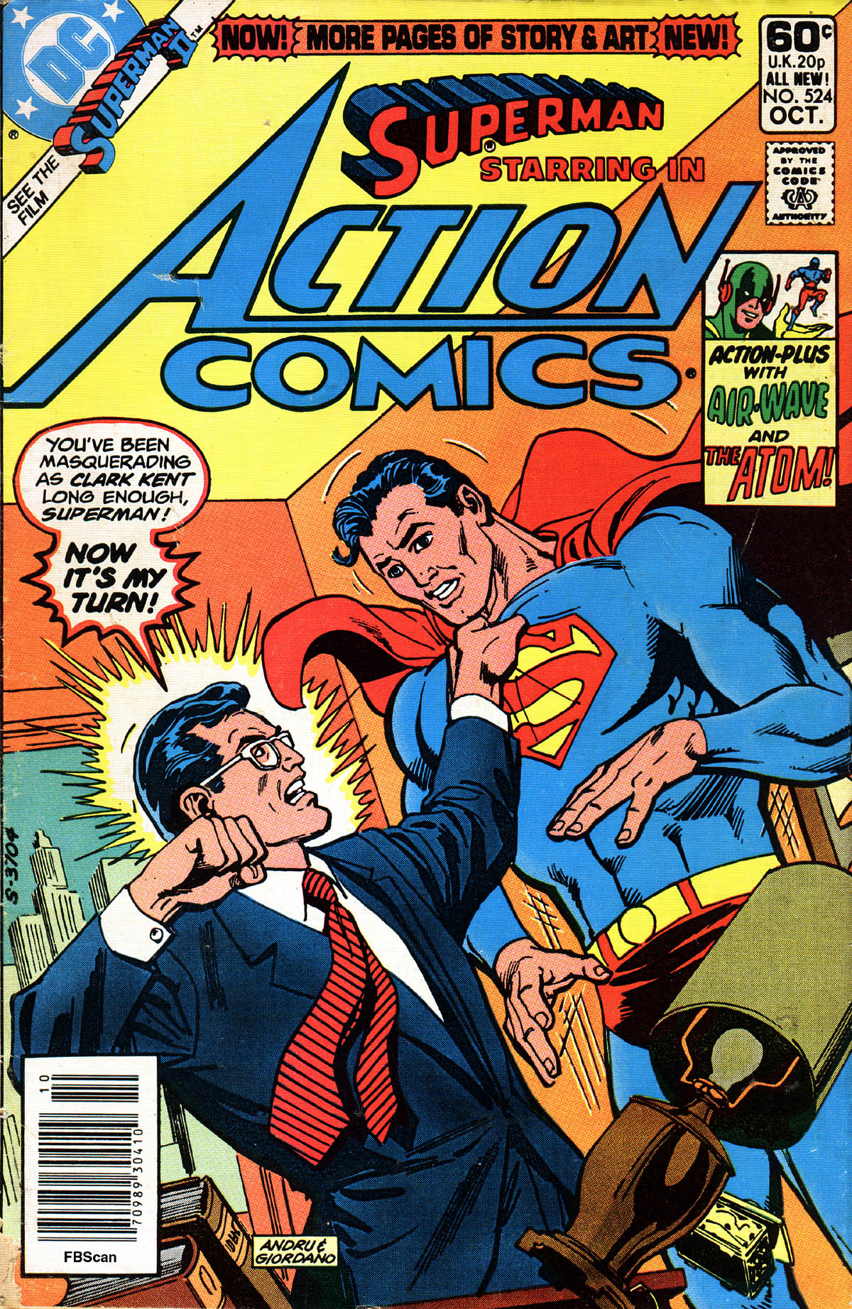 Read online Action Comics (1938) comic -  Issue #524 - 1