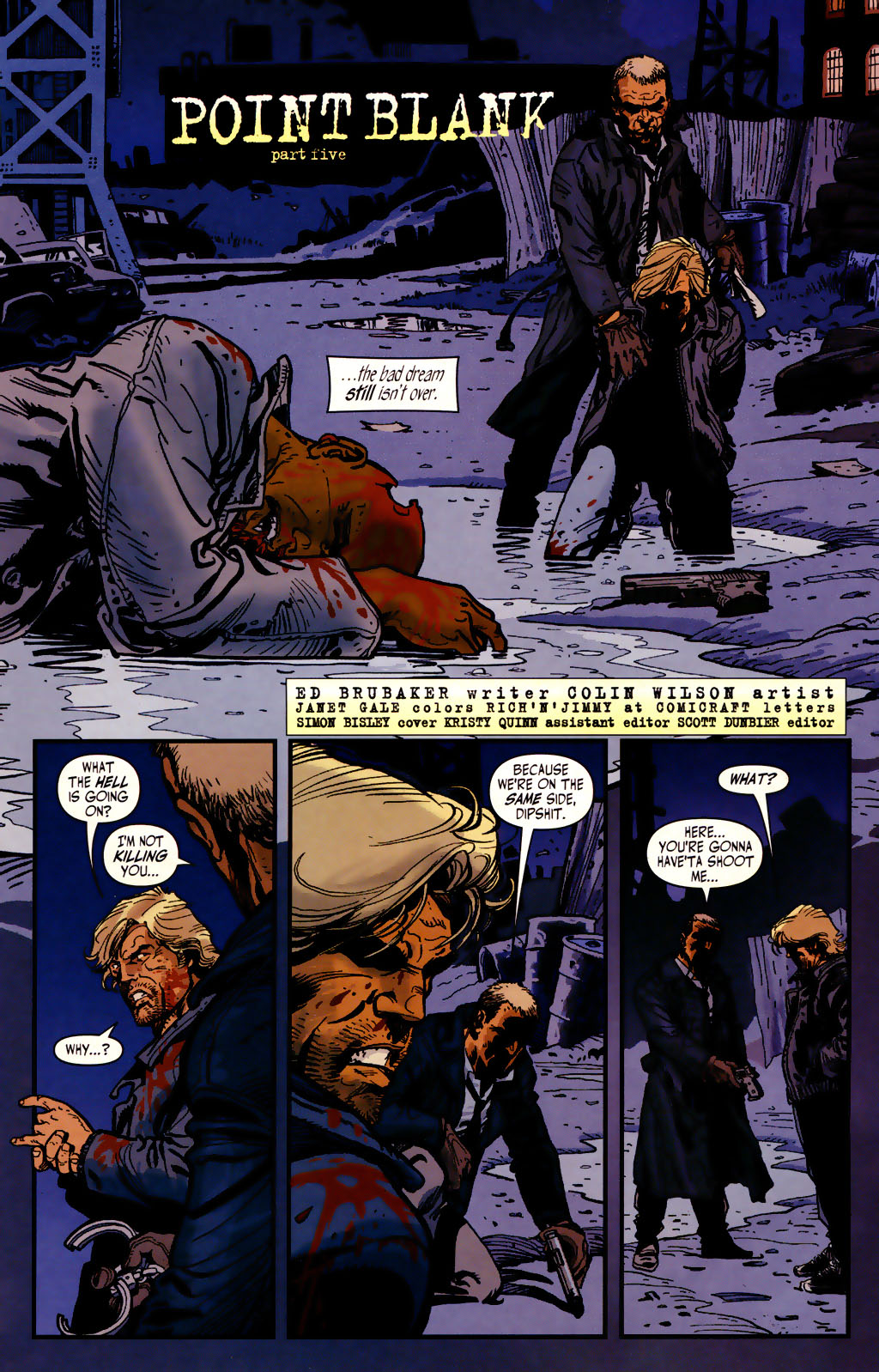 Read online Point Blank comic -  Issue #5 - 3