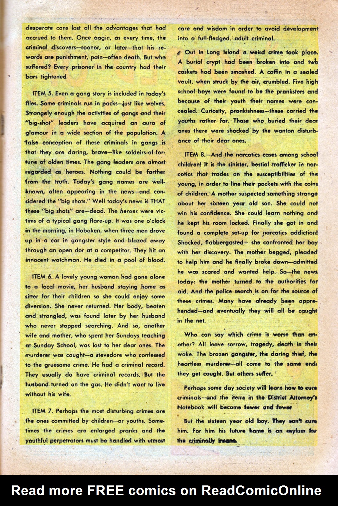 Read online Fight Against Crime comic -  Issue #4 - 19