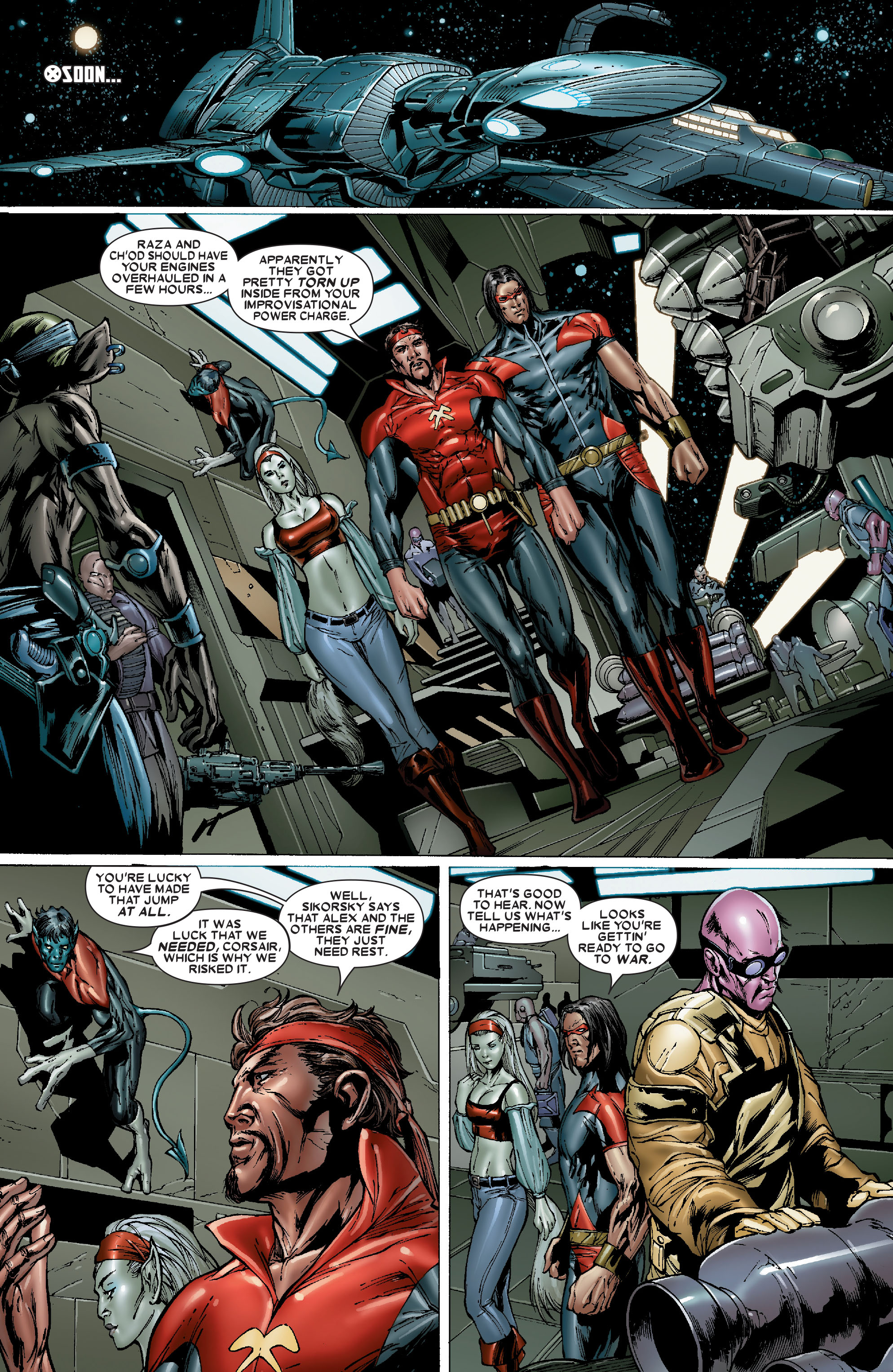 Read online Uncanny X-Men (1963) comic -  Issue #482 - 6