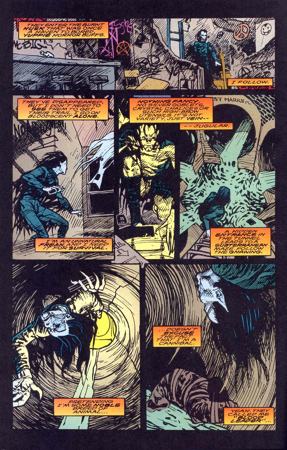 Read online Morbius: The Living Vampire (1992) comic -  Issue #25 - 29