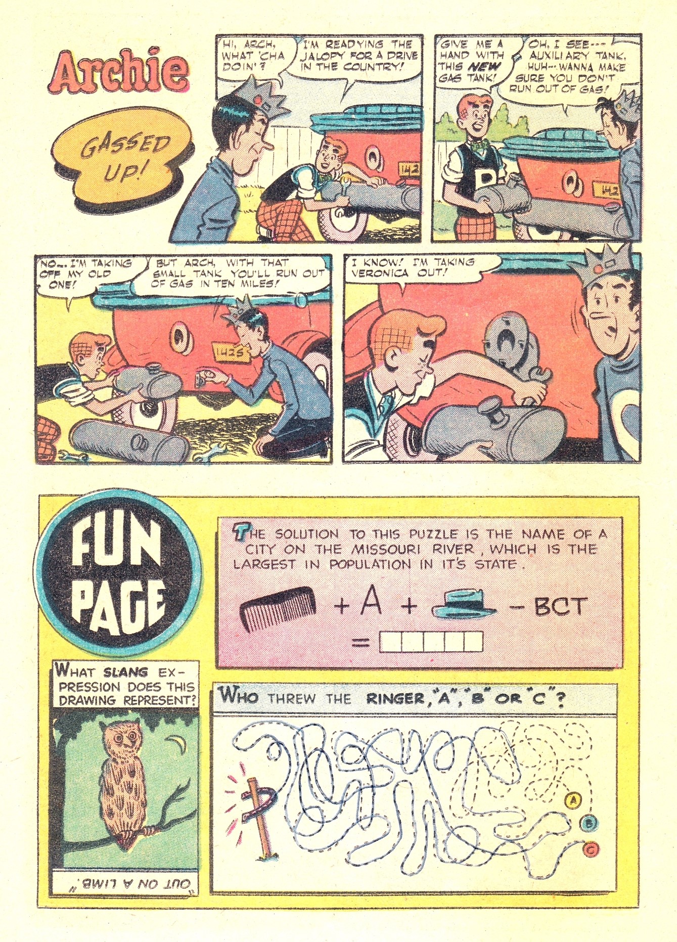 Read online Archie's Joke Book Magazine comic -  Issue #24 - 18