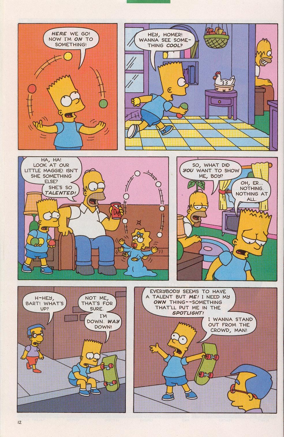 Read online Simpsons Comics Presents Bart Simpson comic -  Issue #2 - 13