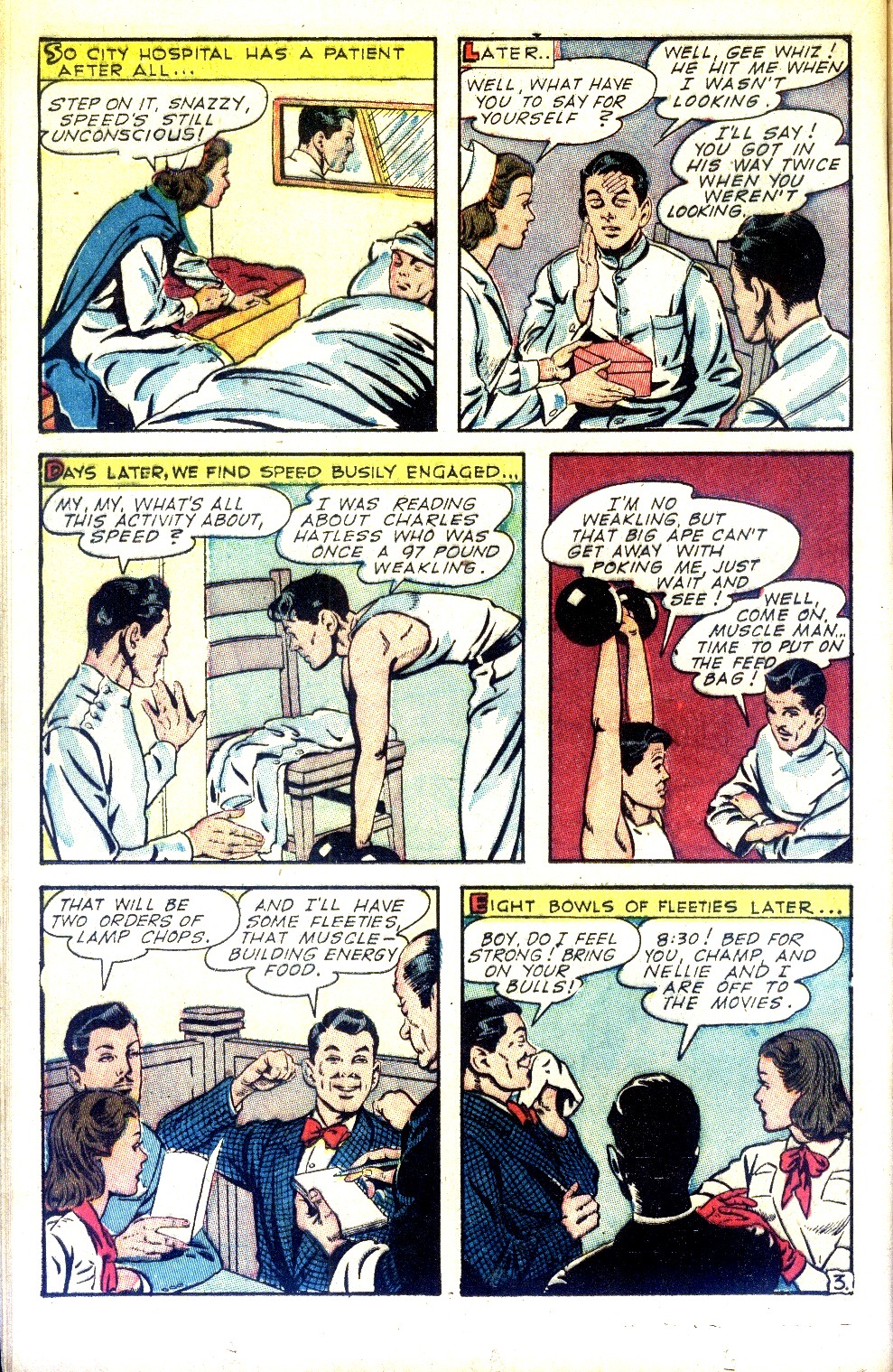 Read online Nellie The Nurse (1945) comic -  Issue #2 - 20