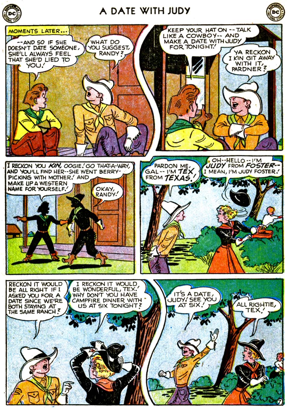 Read online A Date with Judy comic -  Issue #29 - 40