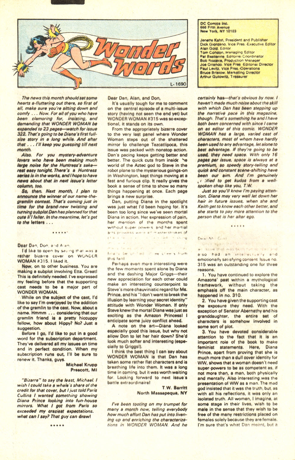 Read online Wonder Woman (1942) comic -  Issue #319 - 26