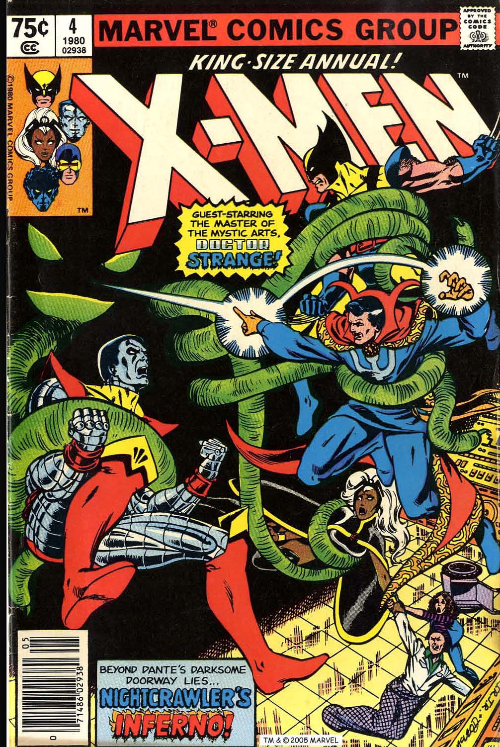 Read online X-Men Annual comic -  Issue #4 - 1