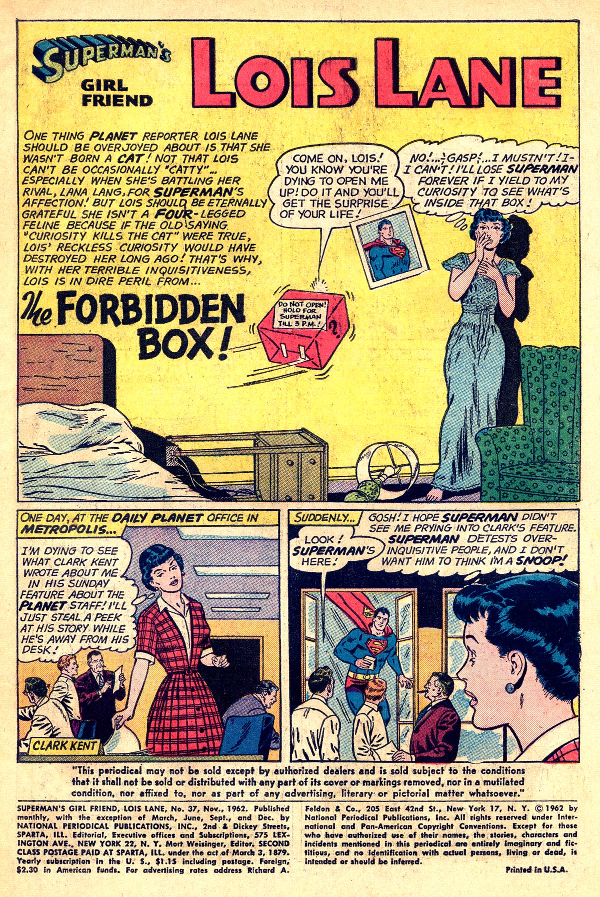 Read online Superman's Girl Friend, Lois Lane comic -  Issue #37 - 3