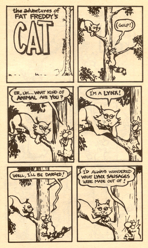 Read online Adventures of Fat Freddy's Cat comic -  Issue #3 - 37