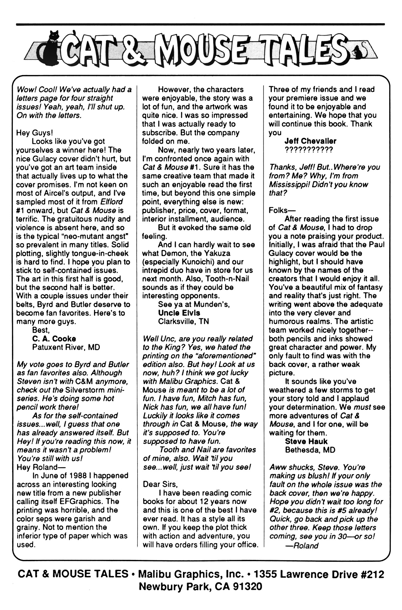 Read online Cat & Mouse comic -  Issue #5 - 27