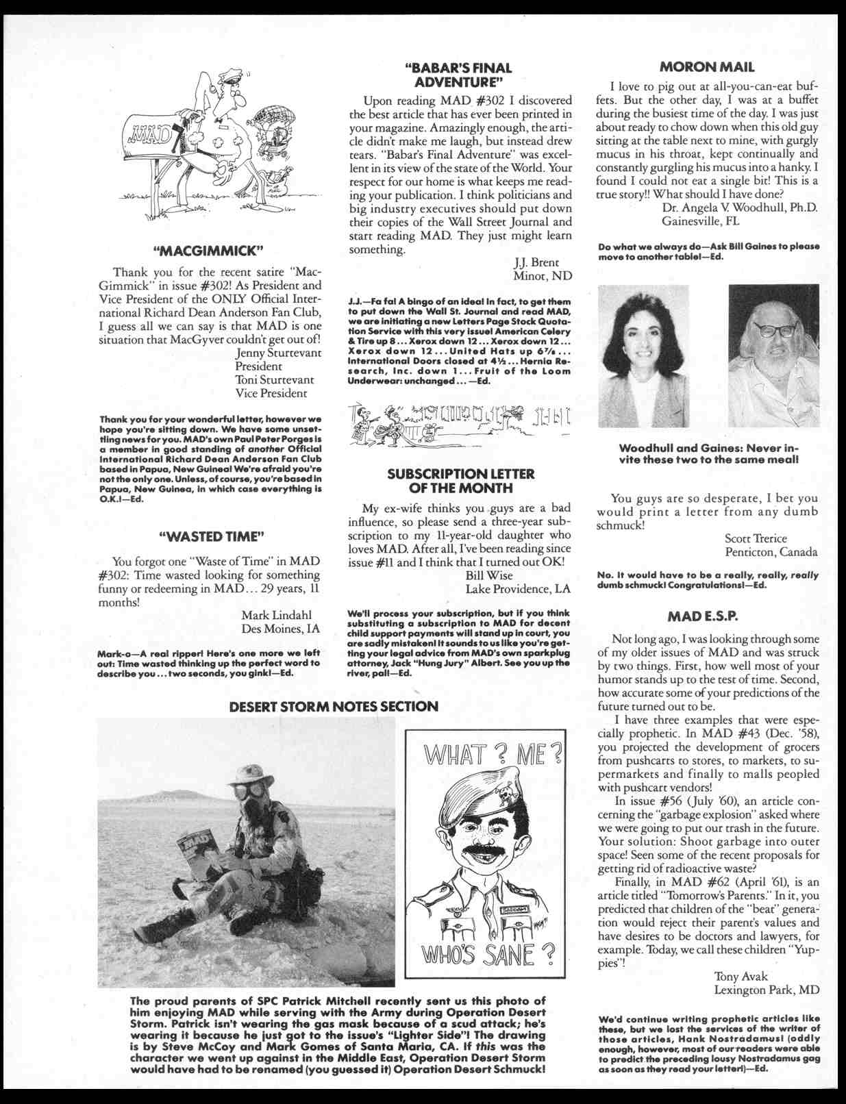 Read online MAD comic -  Issue #304 - 4