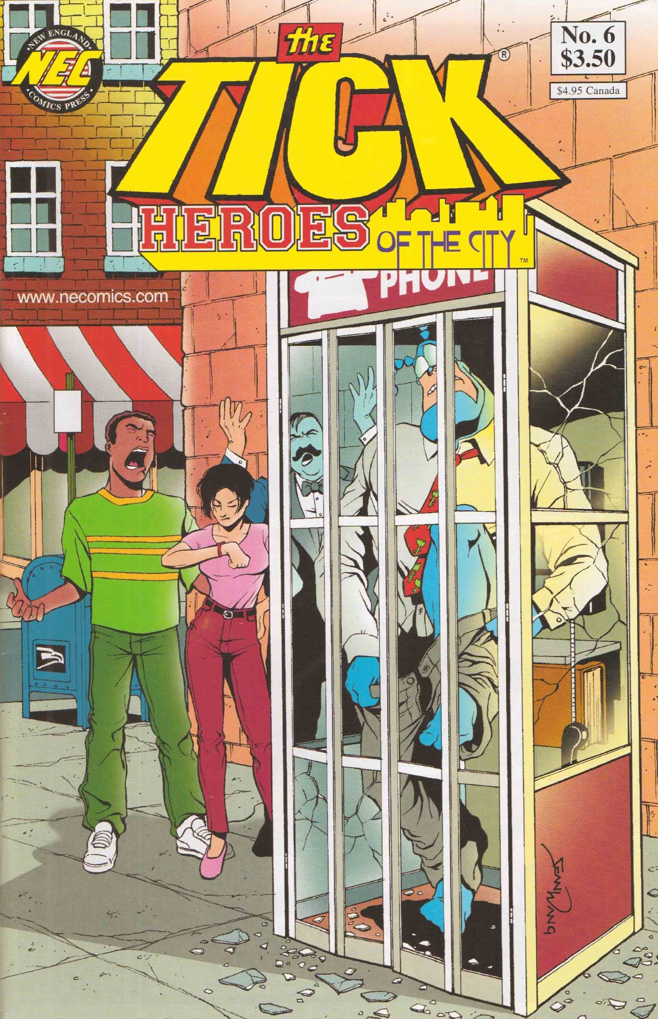 Read online The Tick: Heroes of the City comic -  Issue #6 - 1