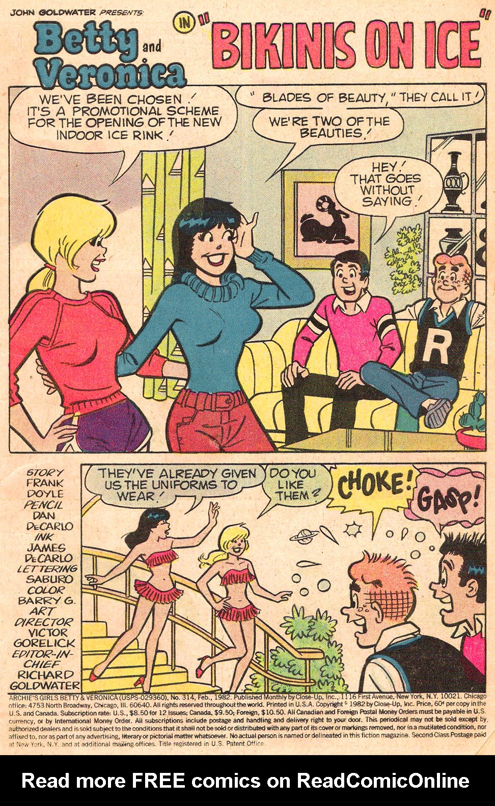 Read online Archie's Girls Betty and Veronica comic -  Issue #314 - 3