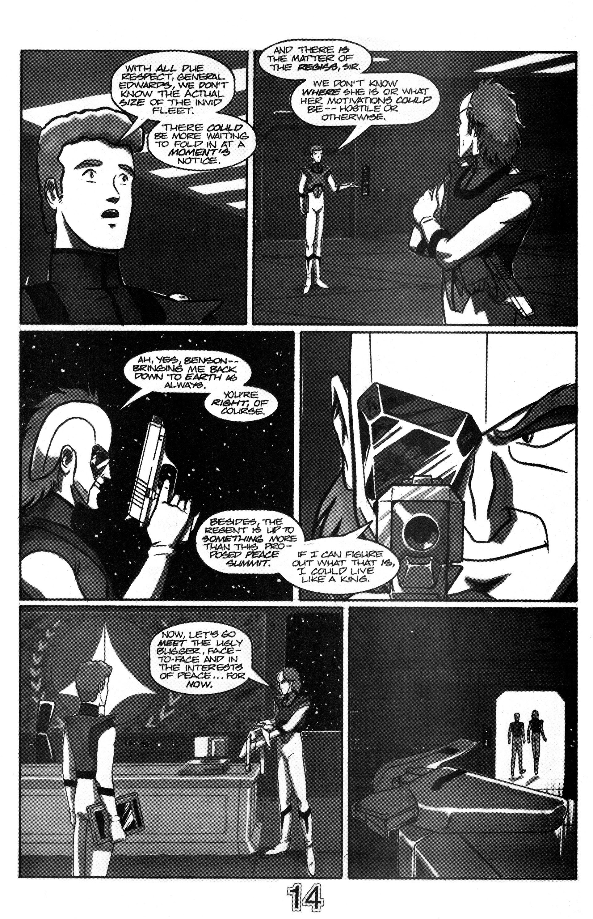 Read online Robotech II: The Sentinels - Book III - The Untold Story comic -  Issue # Full - 16