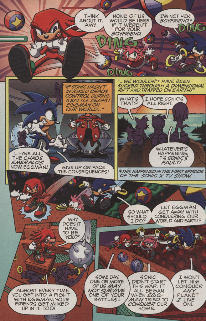 Read online Sonic X comic -  Issue #11 - 4