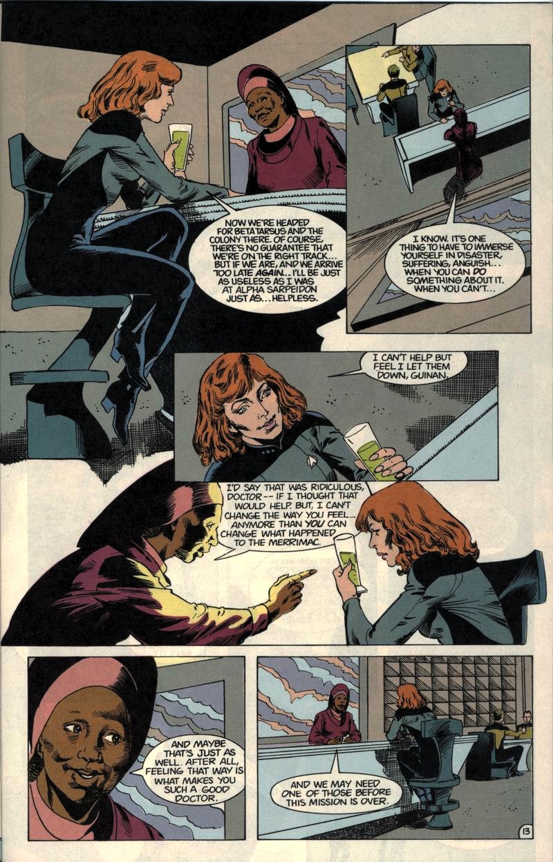 Read online Star Trek: The Next Generation (1989) comic -  Issue #11 - 13