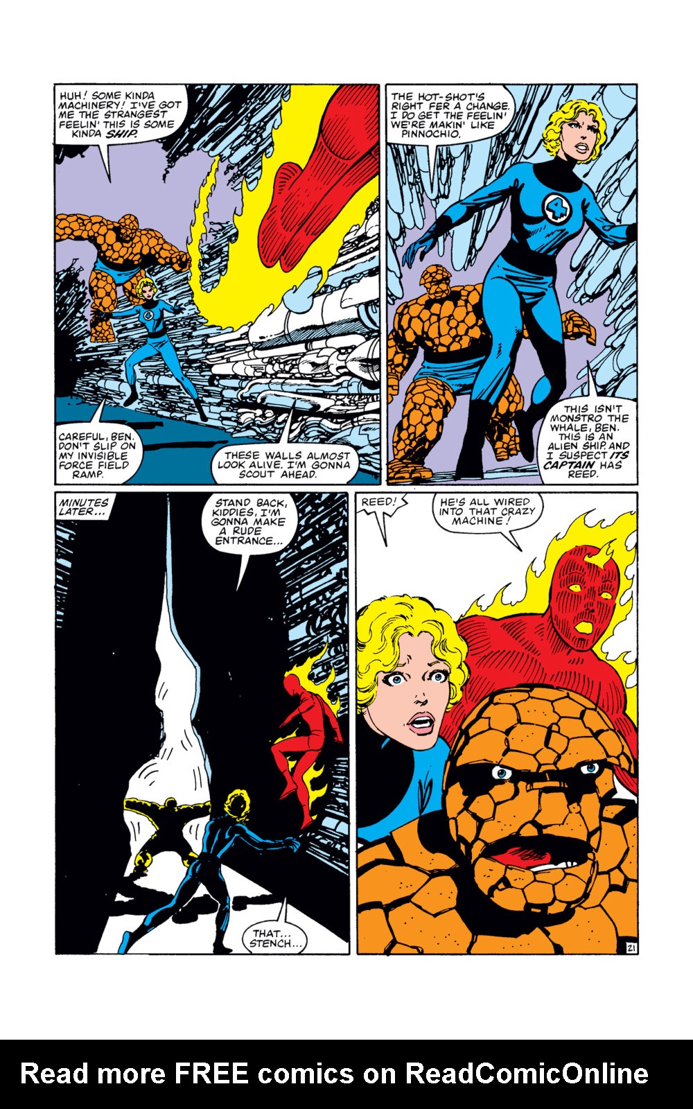 Read online Fantastic Four (1961) comic -  Issue #254 - 22