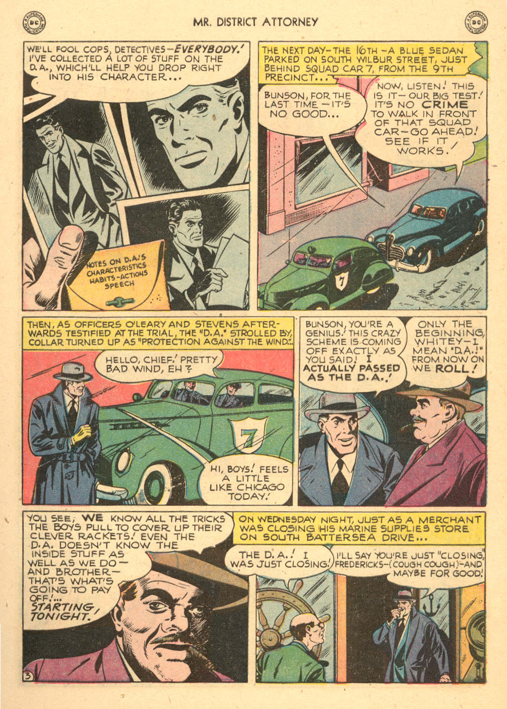 Read online Mr. District Attorney comic -  Issue #9 - 5