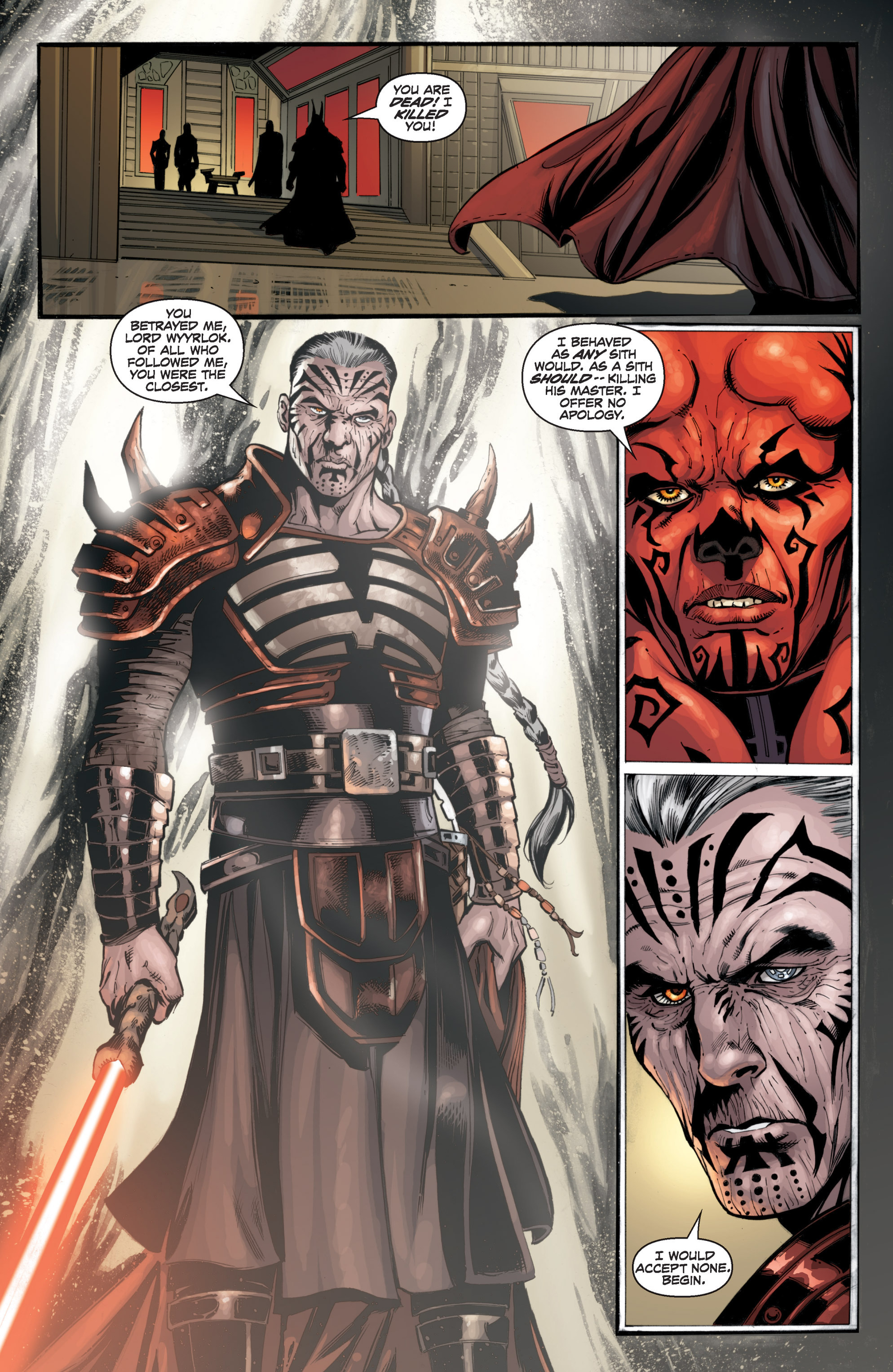 Read online Star Wars: Legacy War comic -  Issue #1 - 18