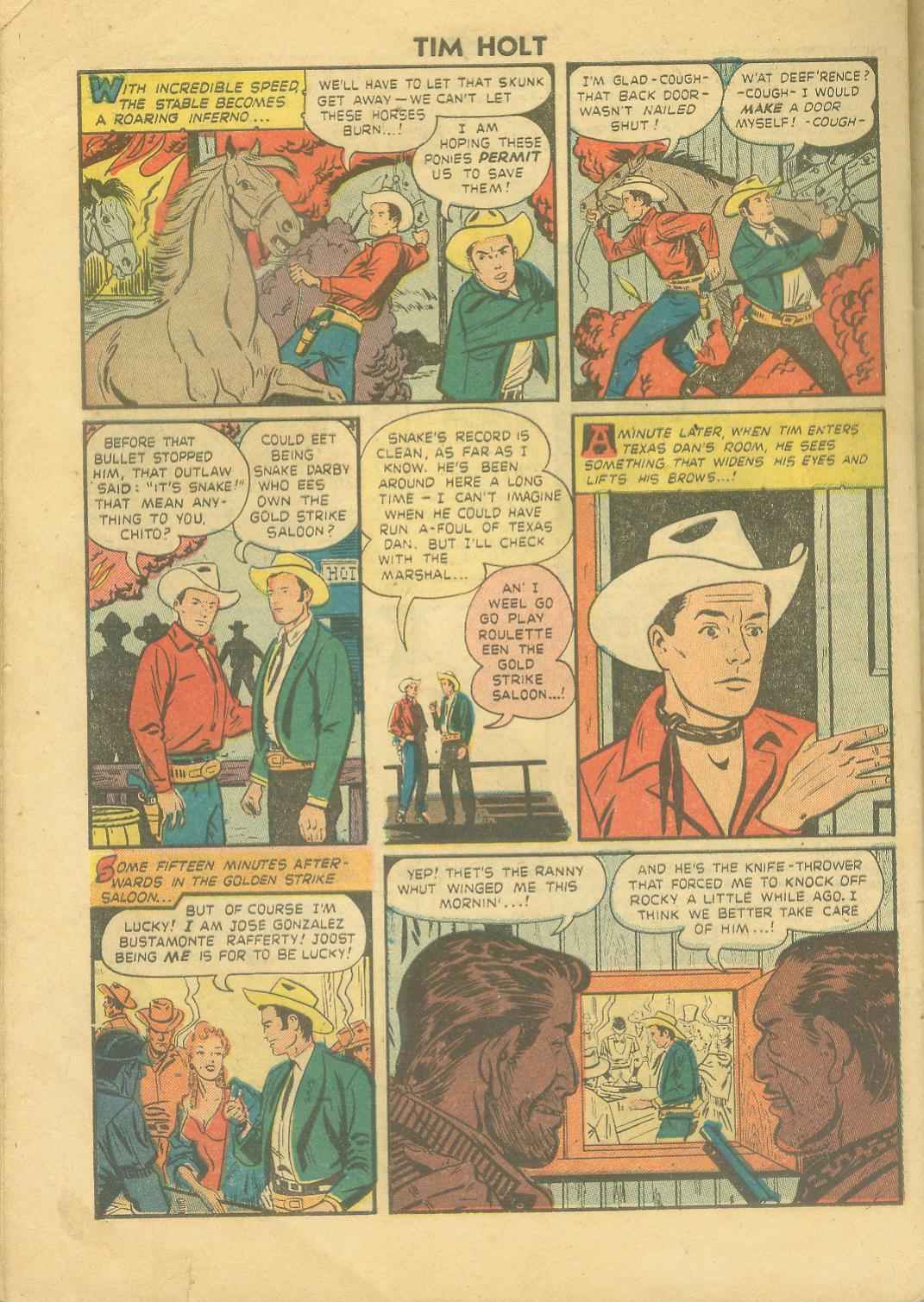Read online Tim Holt comic -  Issue #15 - 32