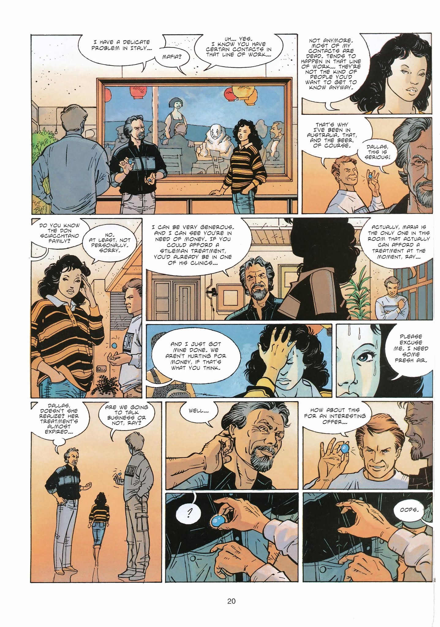 Read online Dallas Barr comic -  Issue #2 - 20