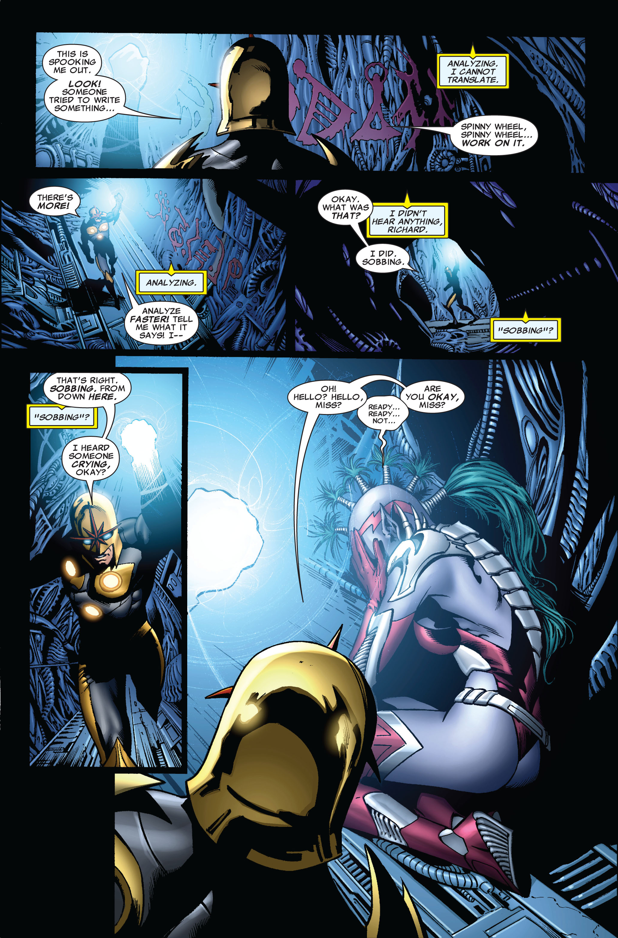Read online Nova (2007) comic -  Issue #8 - 7