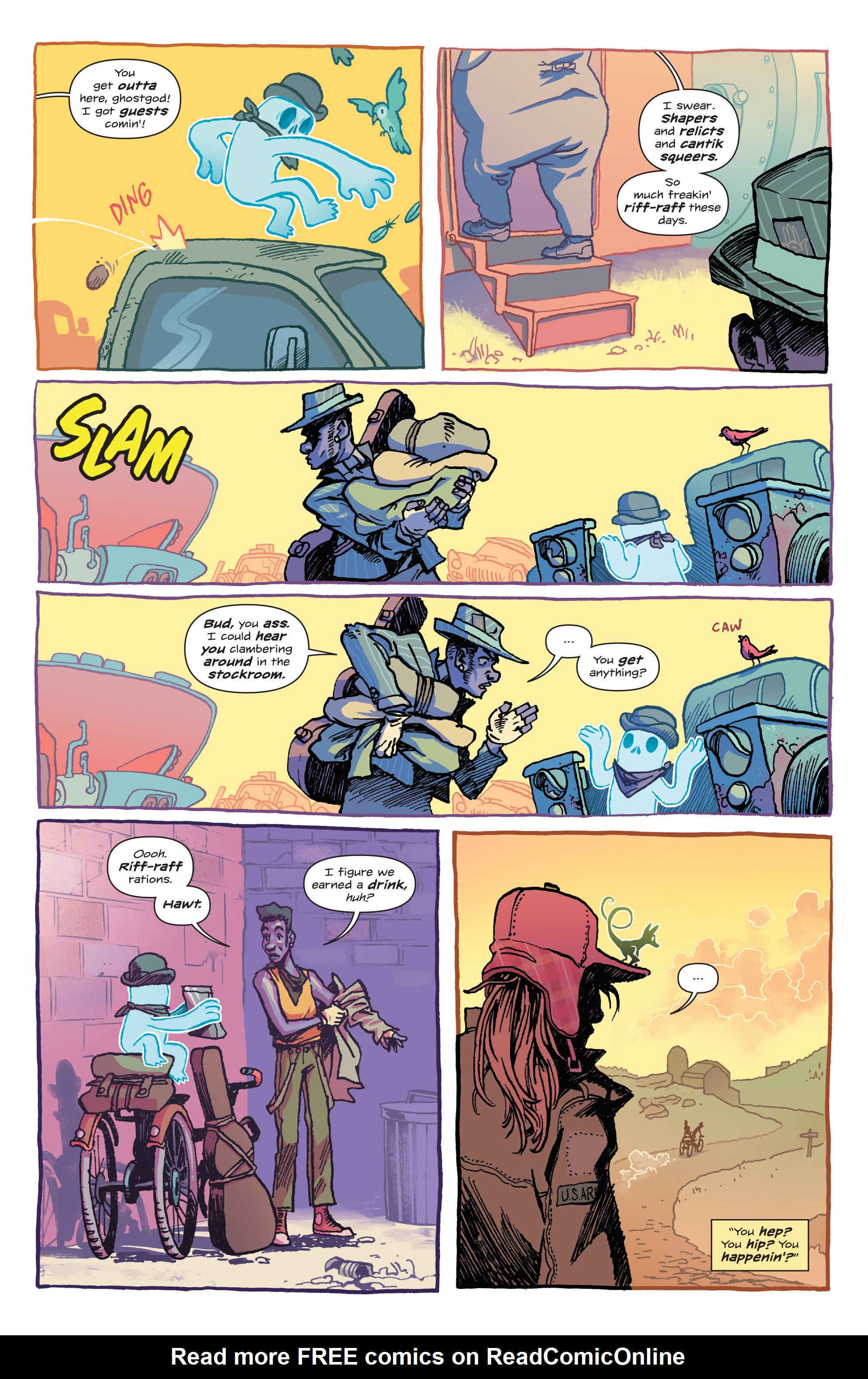 Read online Godshaper comic -  Issue #1 - 14