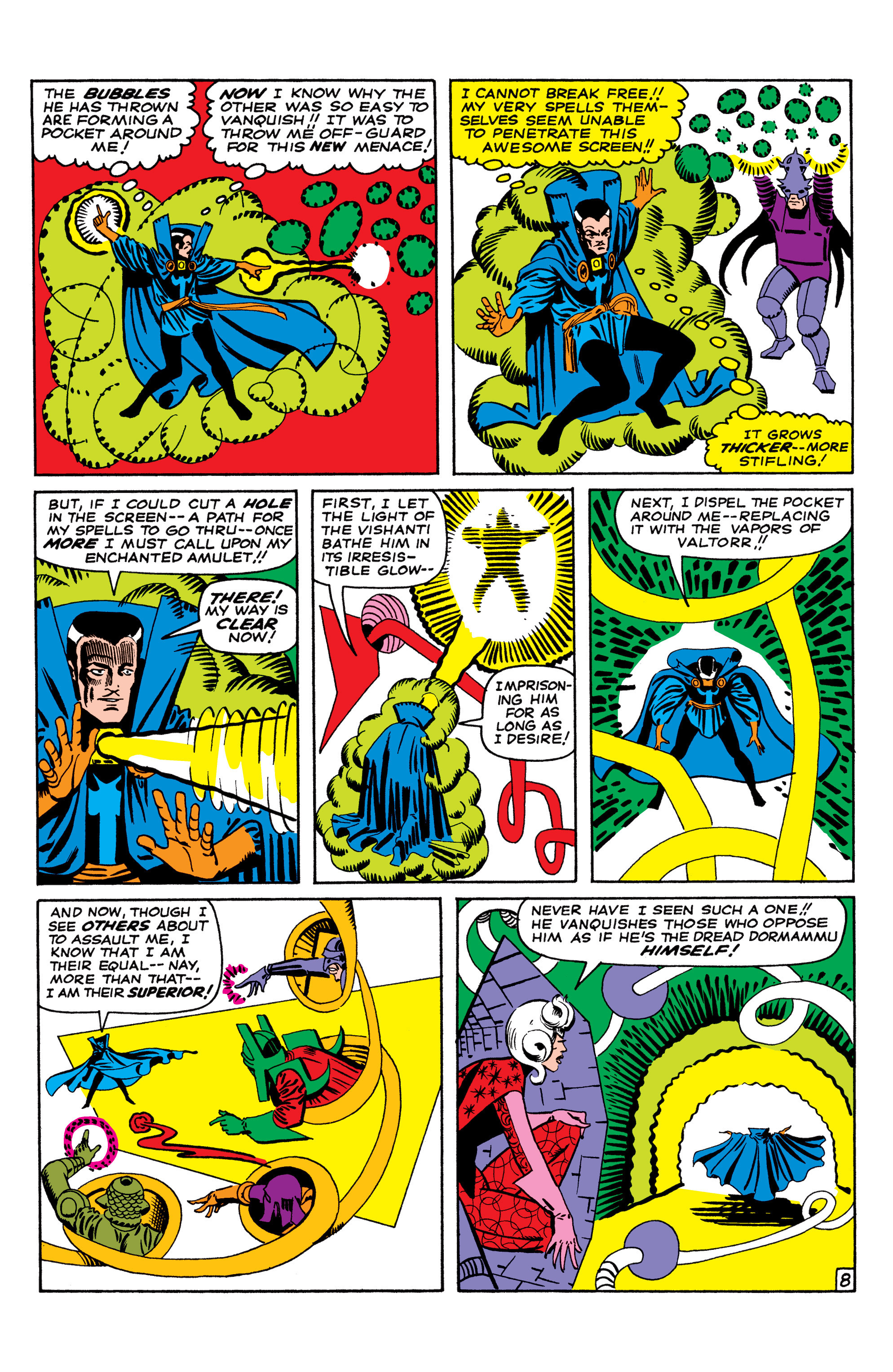 Read online Marvel Masterworks: Doctor Strange comic -  Issue # TPB 1 - 138