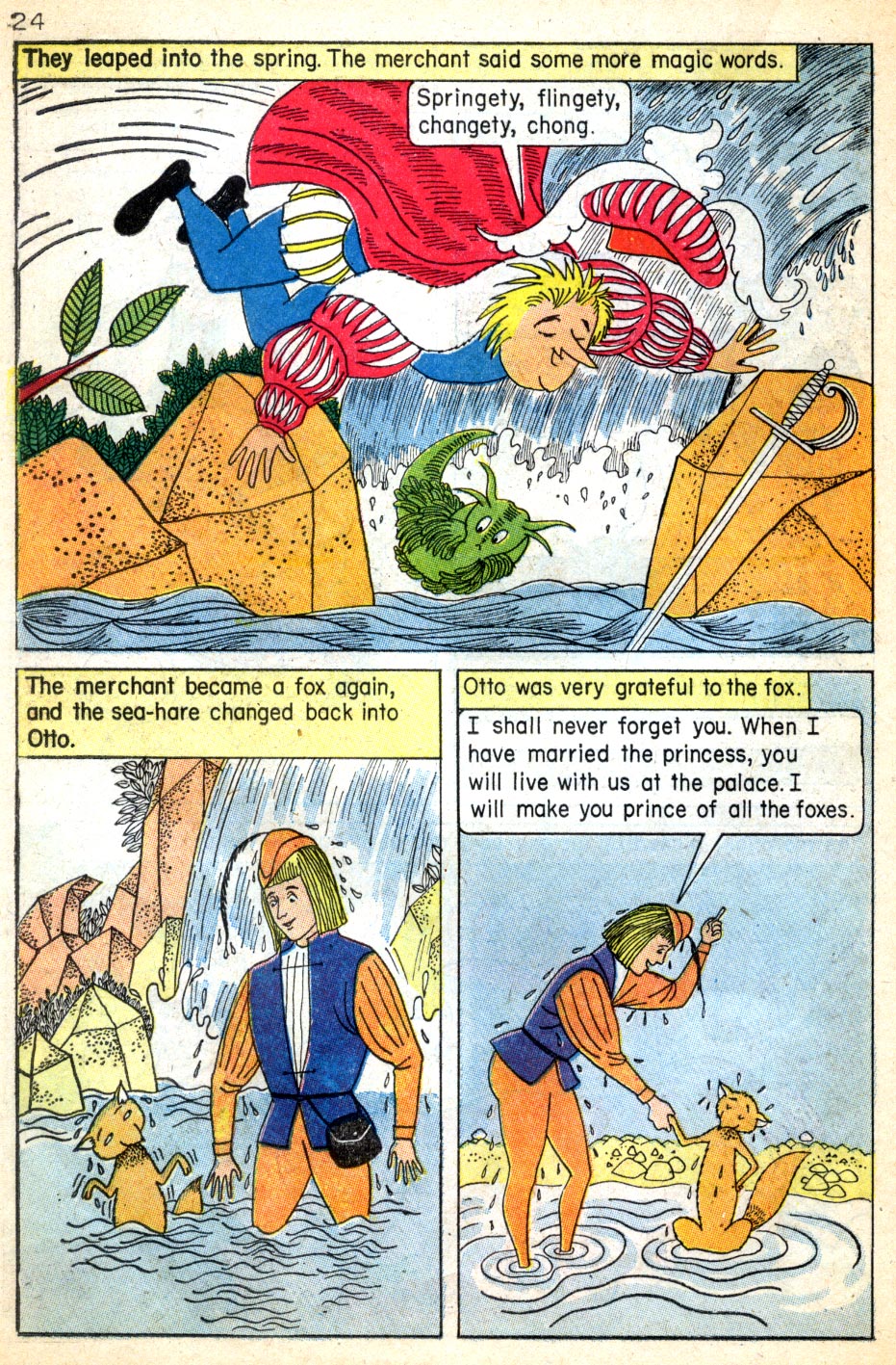 Read online Classics Illustrated Junior comic -  Issue #576 - 26
