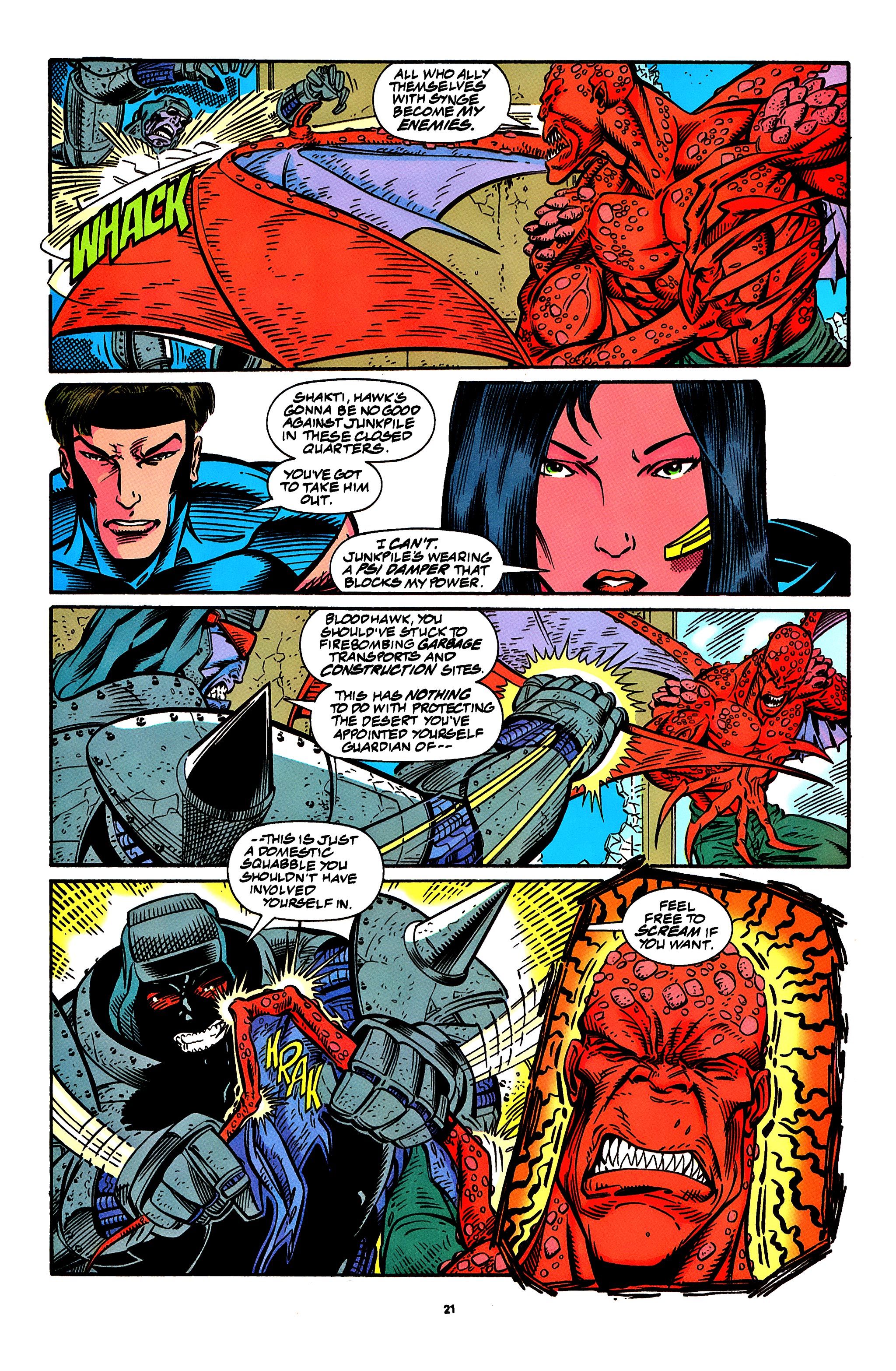 Read online X-Men 2099 comic -  Issue #3 - 35