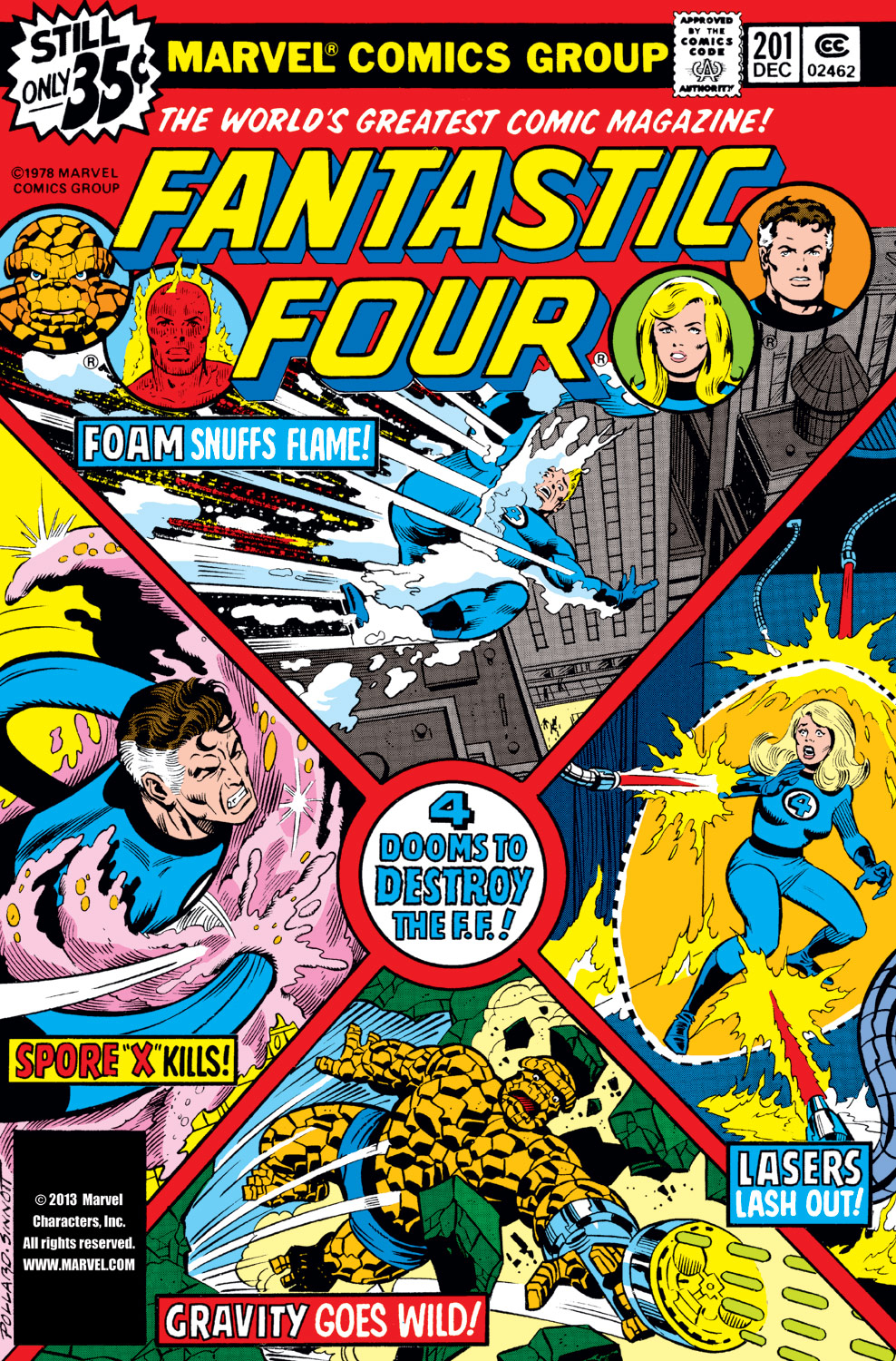 Read online Fantastic Four (1961) comic -  Issue #201 - 1