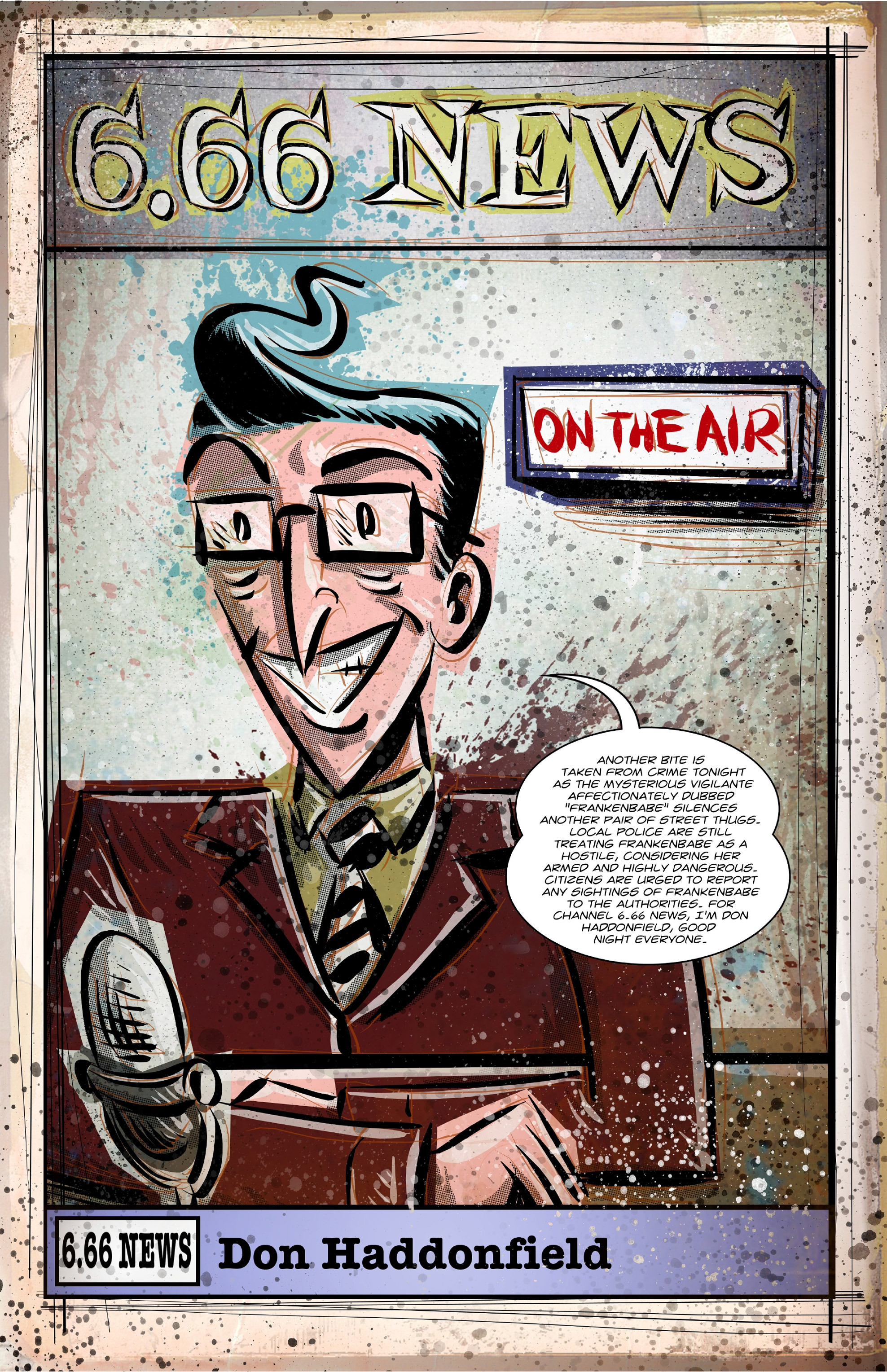 Read online Frankenbabe comic -  Issue #1 - 10