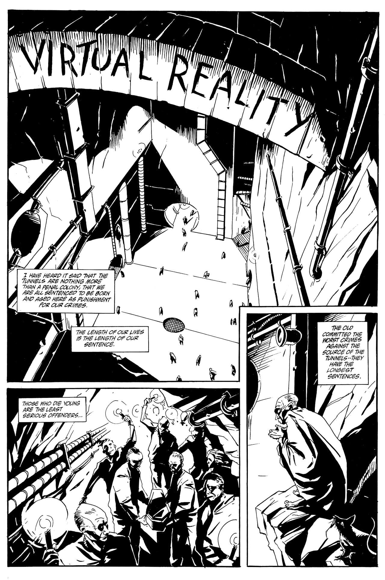 Read online Andrew Vachss' Underground comic -  Issue #2 - 37