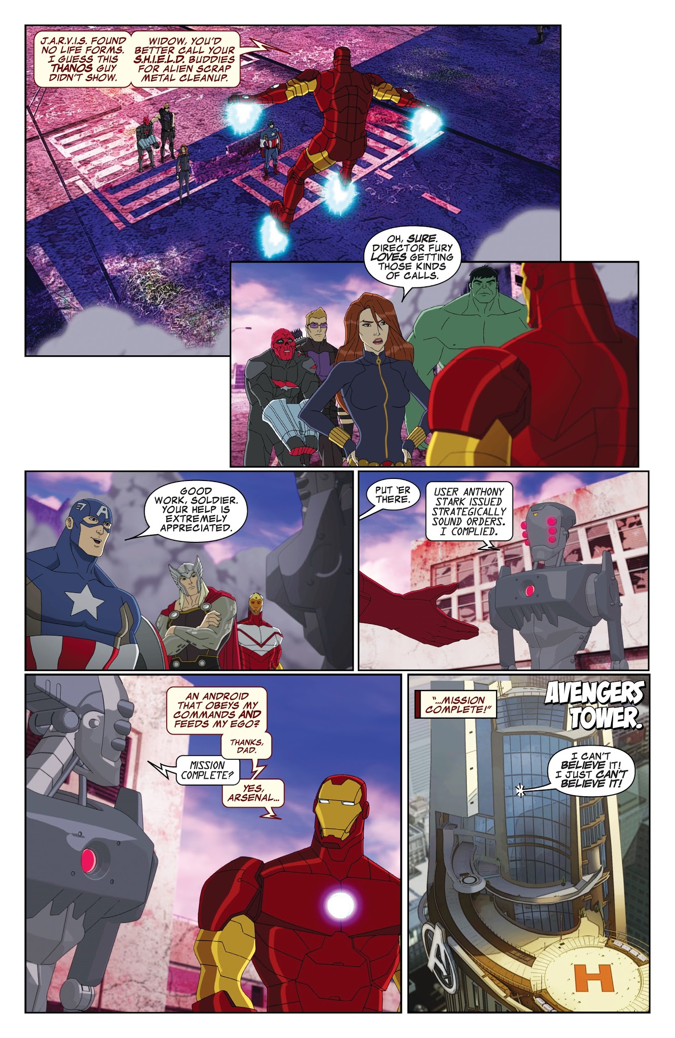 Read online Avengers vs. Thanos (2018) comic -  Issue # TPB - 22