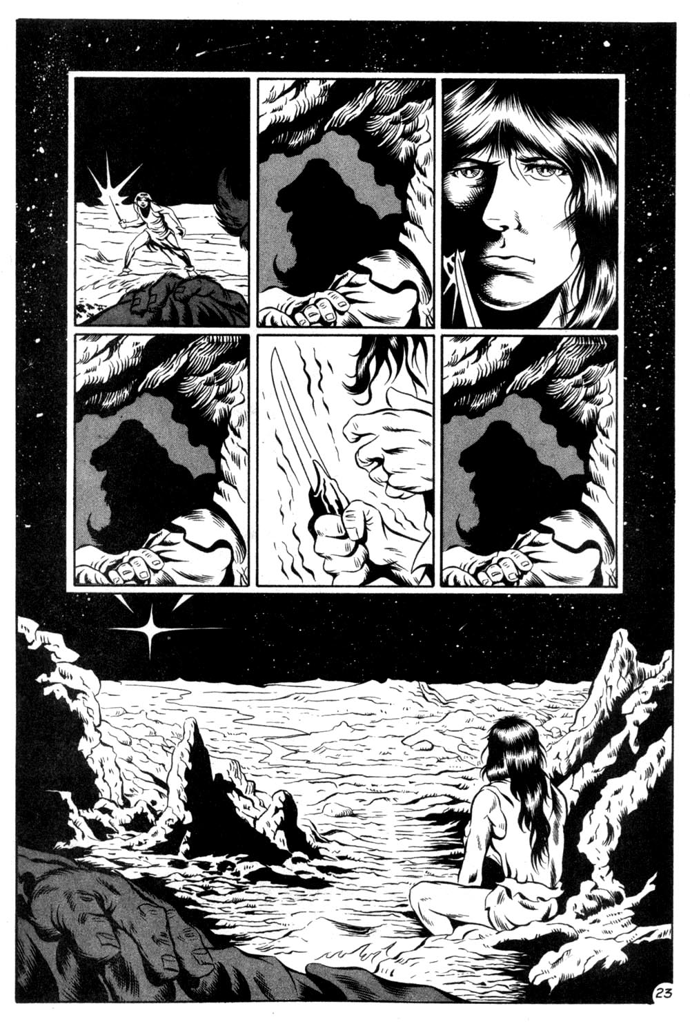 Read online Planet of the Apes (1990) comic -  Issue #8 - 24