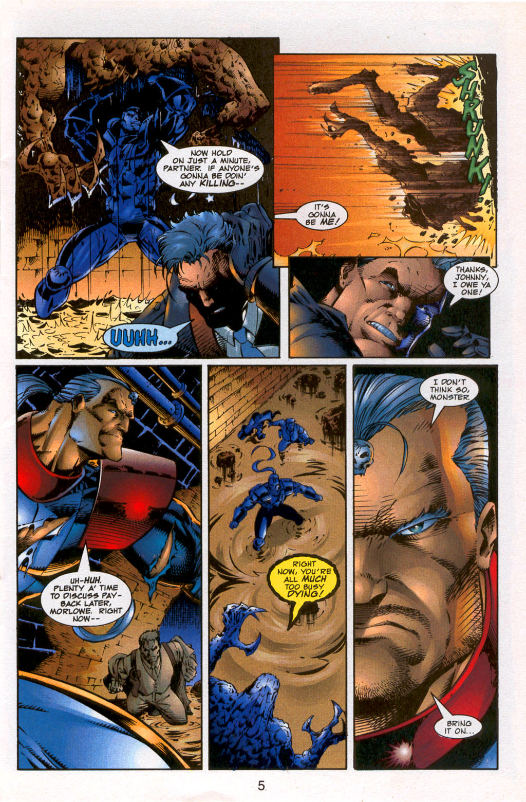 Read online Brigade (1993) comic -  Issue #12 - 8