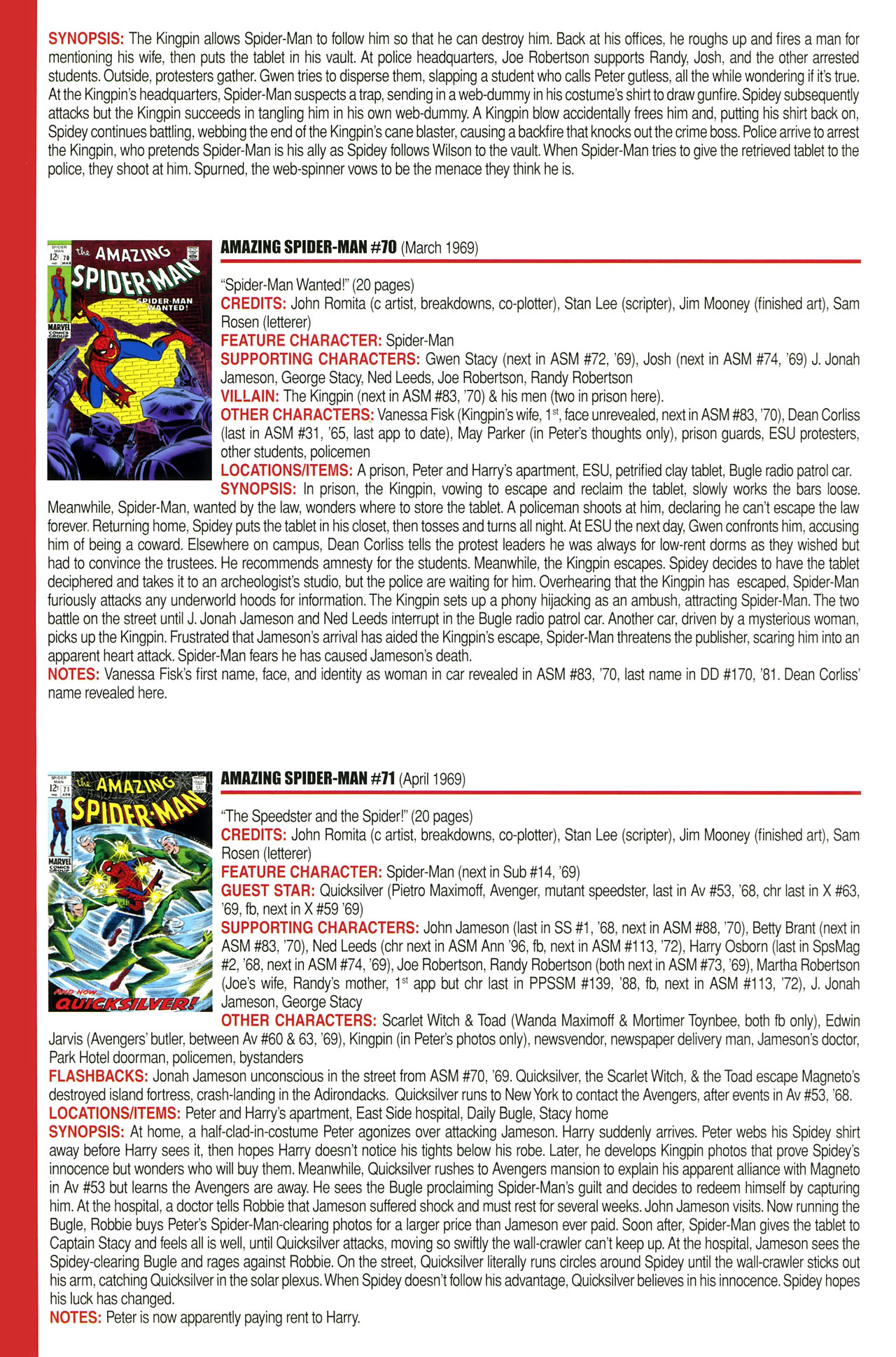Read online Official Index to the Marvel Universe comic -  Issue #2 - 10
