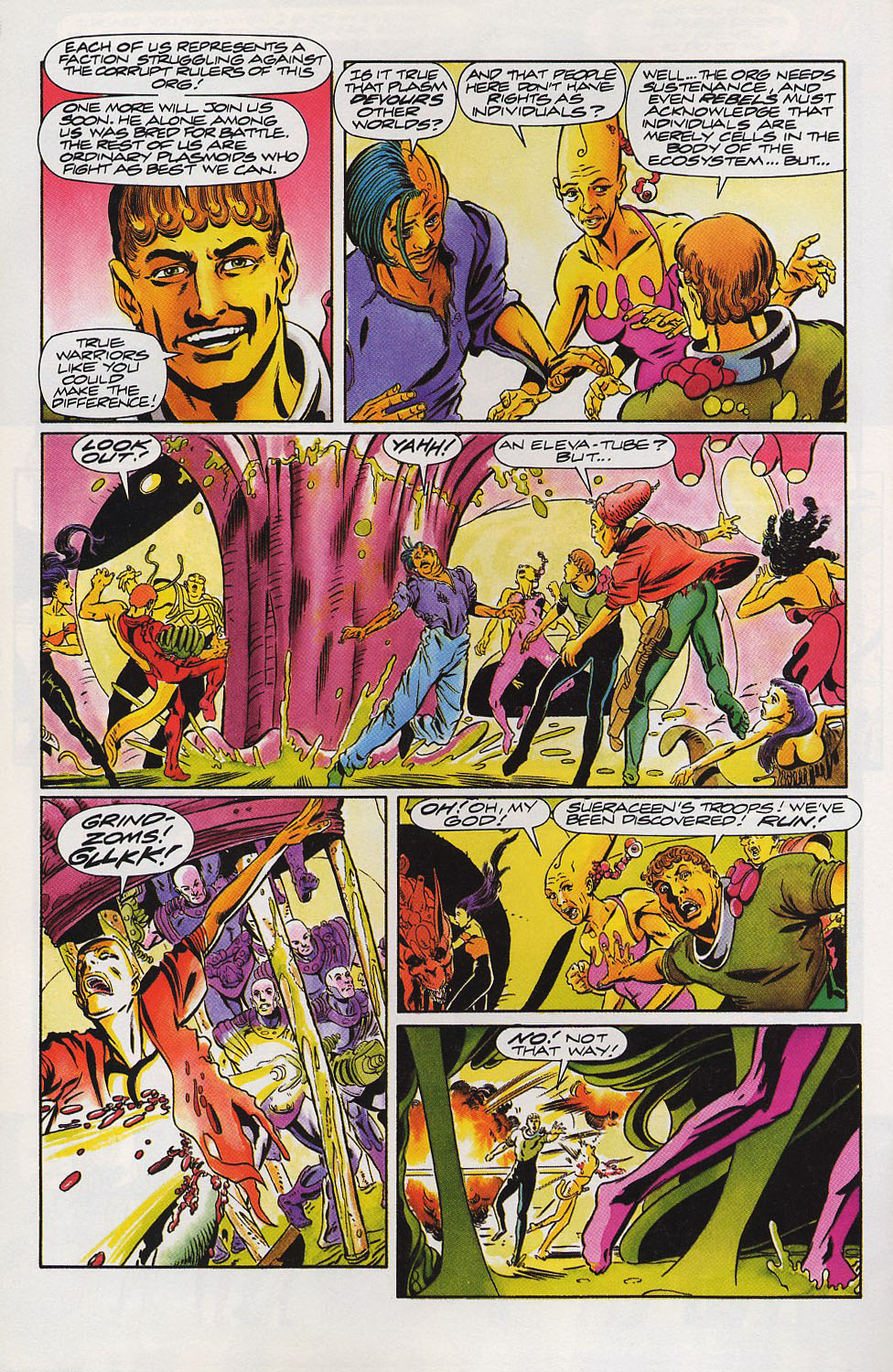 Read online Warriors of Plasm comic -  Issue #3 - 19